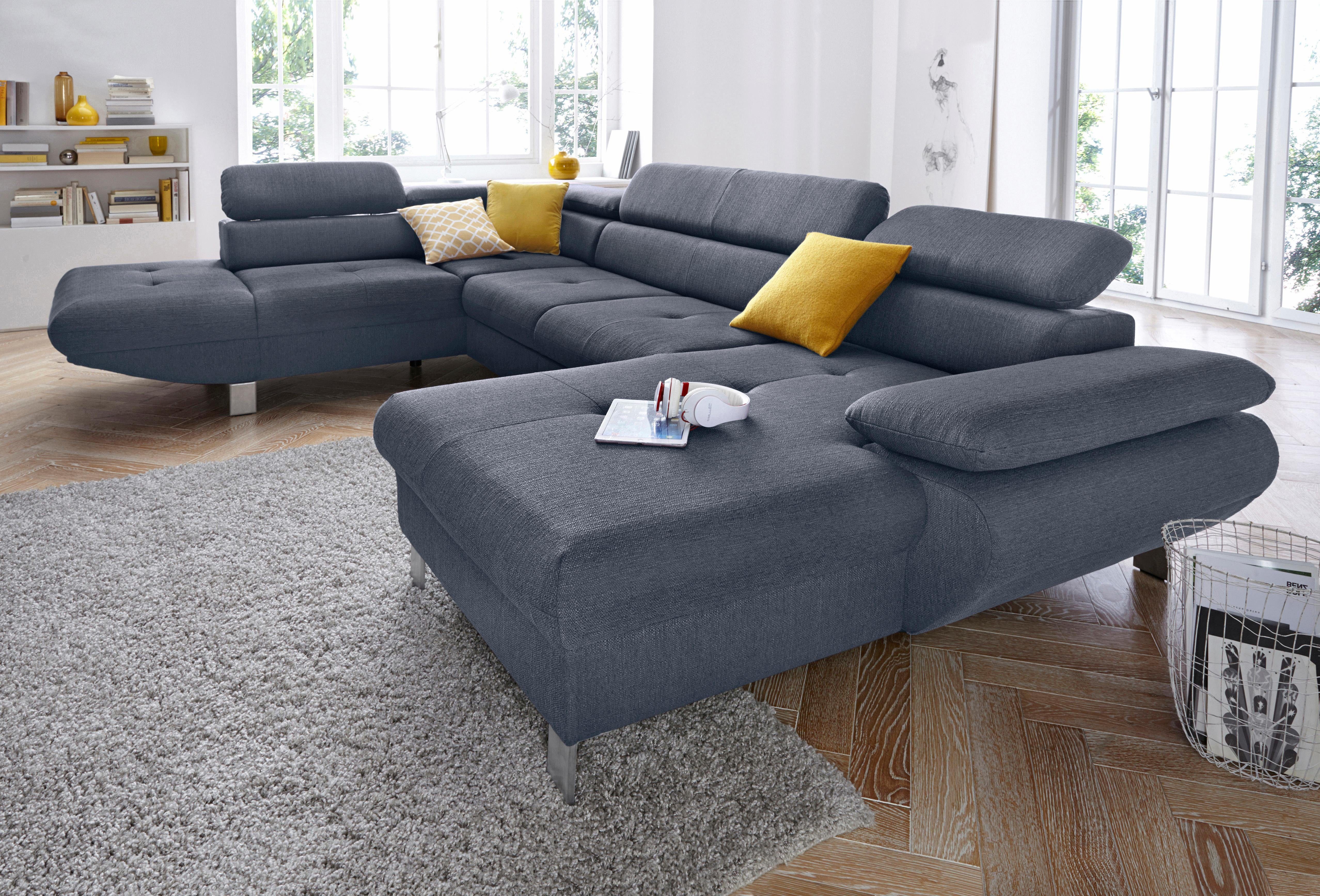 exxpo - sofa fashion Zithoek optioneel met bedfunctie