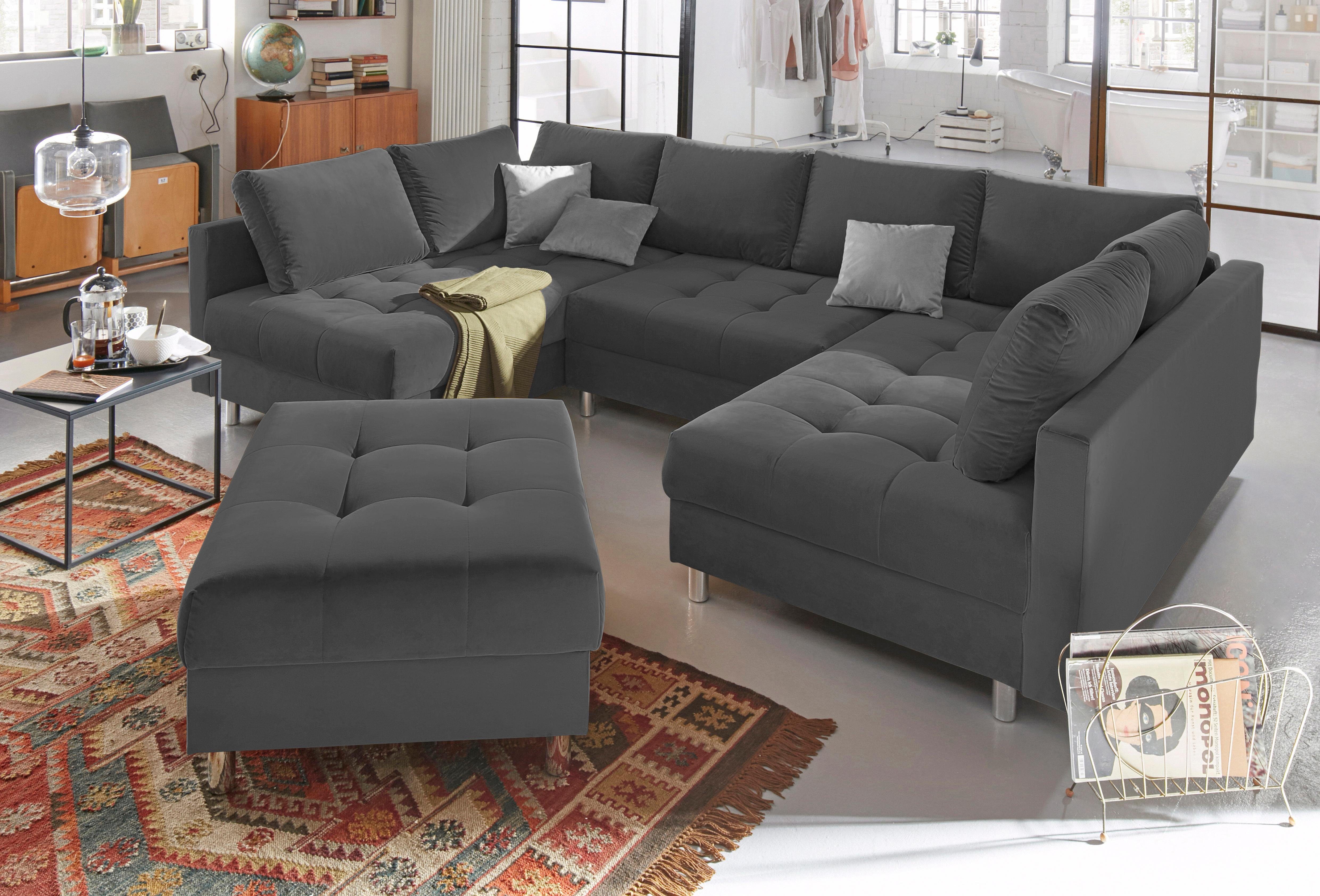 Otto - Collection Ab COLLECTION AB zithoek, inclusief hocker