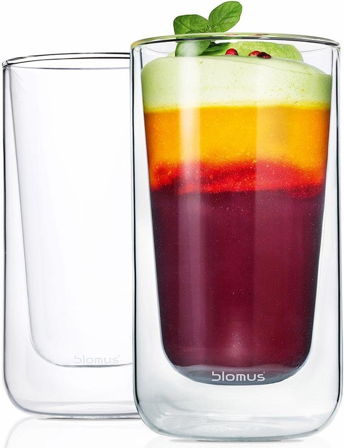 BLOMUS Thermoglas Nero Dubbelwandig, inhoud 320 ml(set, 2-delig)