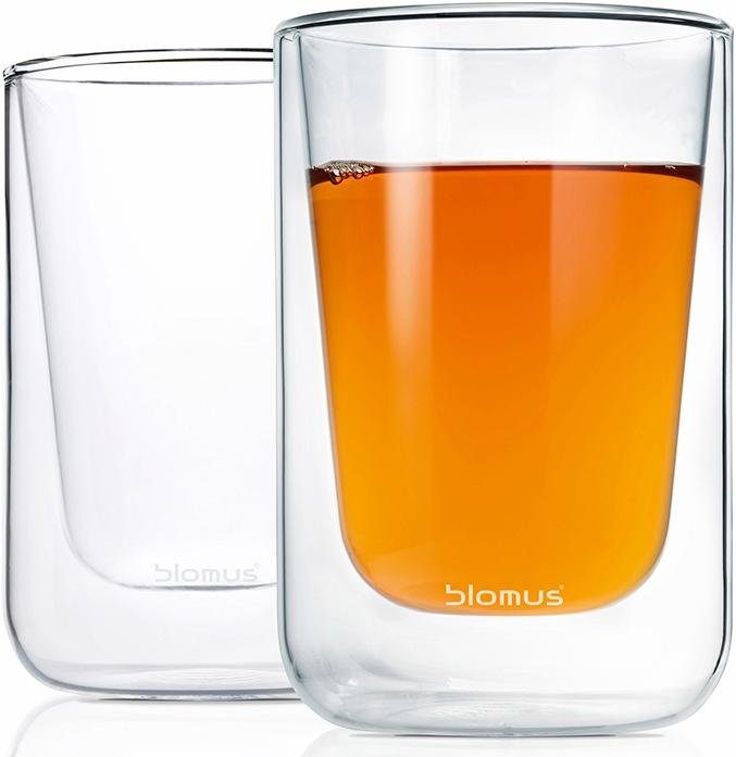 BLOMUS Thermoglas Nero Dubbelwandig, inhoud 250 ml(set, 2-delig)