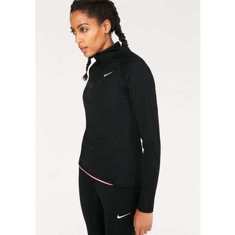 Otto - Nike NU 15% KORTING: Nike runningshirt WOMEN NIKE TOP CORE HALFZIP MID