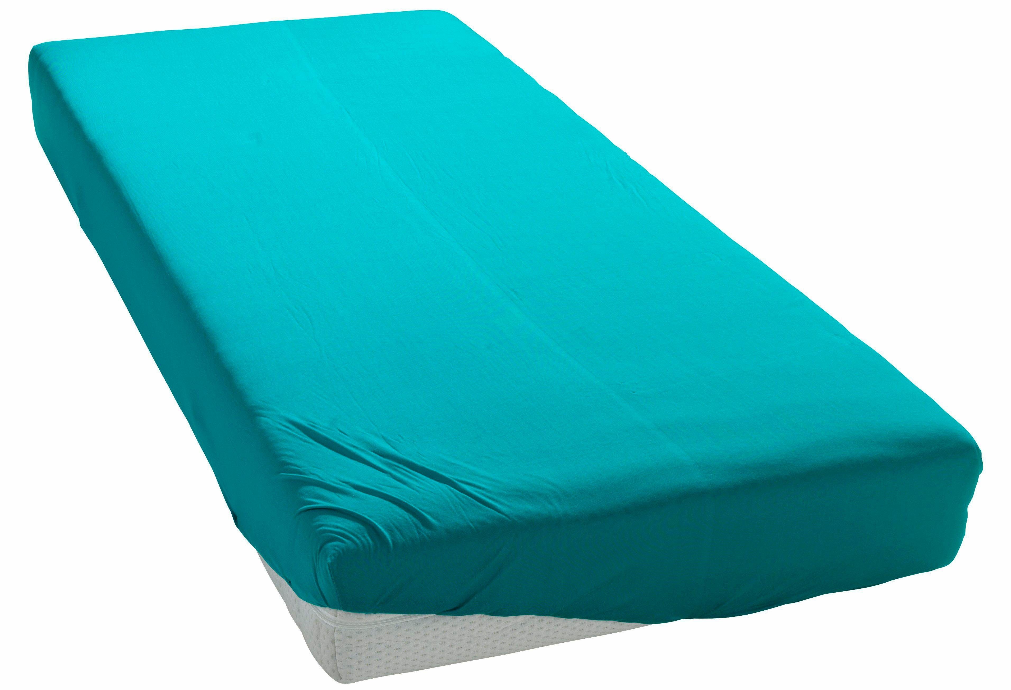 my home Hoeslaken Paprika Lakens, verkrijgbaar in twee kwaliteiten: fleece en jersey hoeslakens maat 180 cm x 200 cm blauw