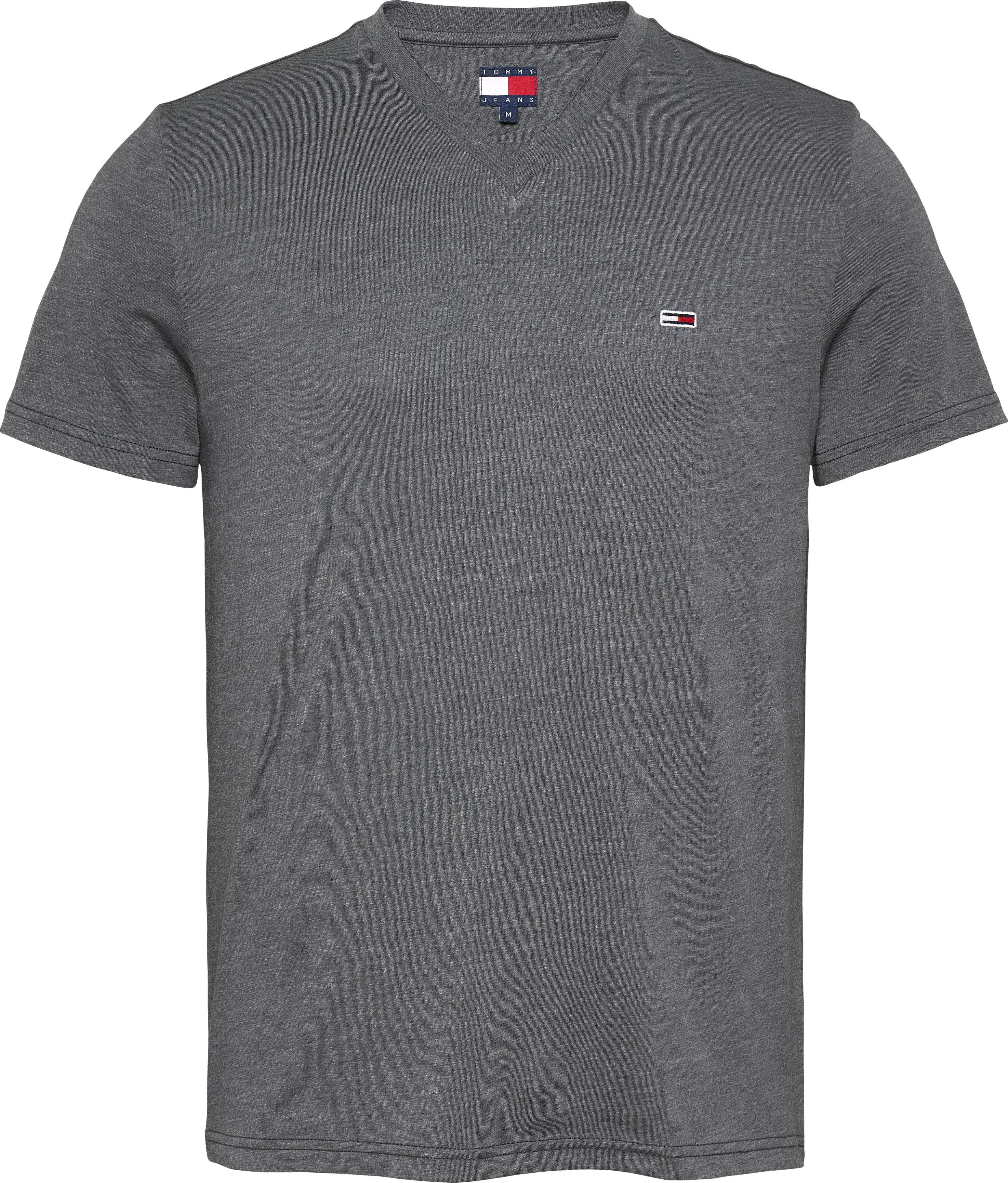 TOMMY JEANS T-shirt TJM XSLIM JASPE VNECK TEE EXT