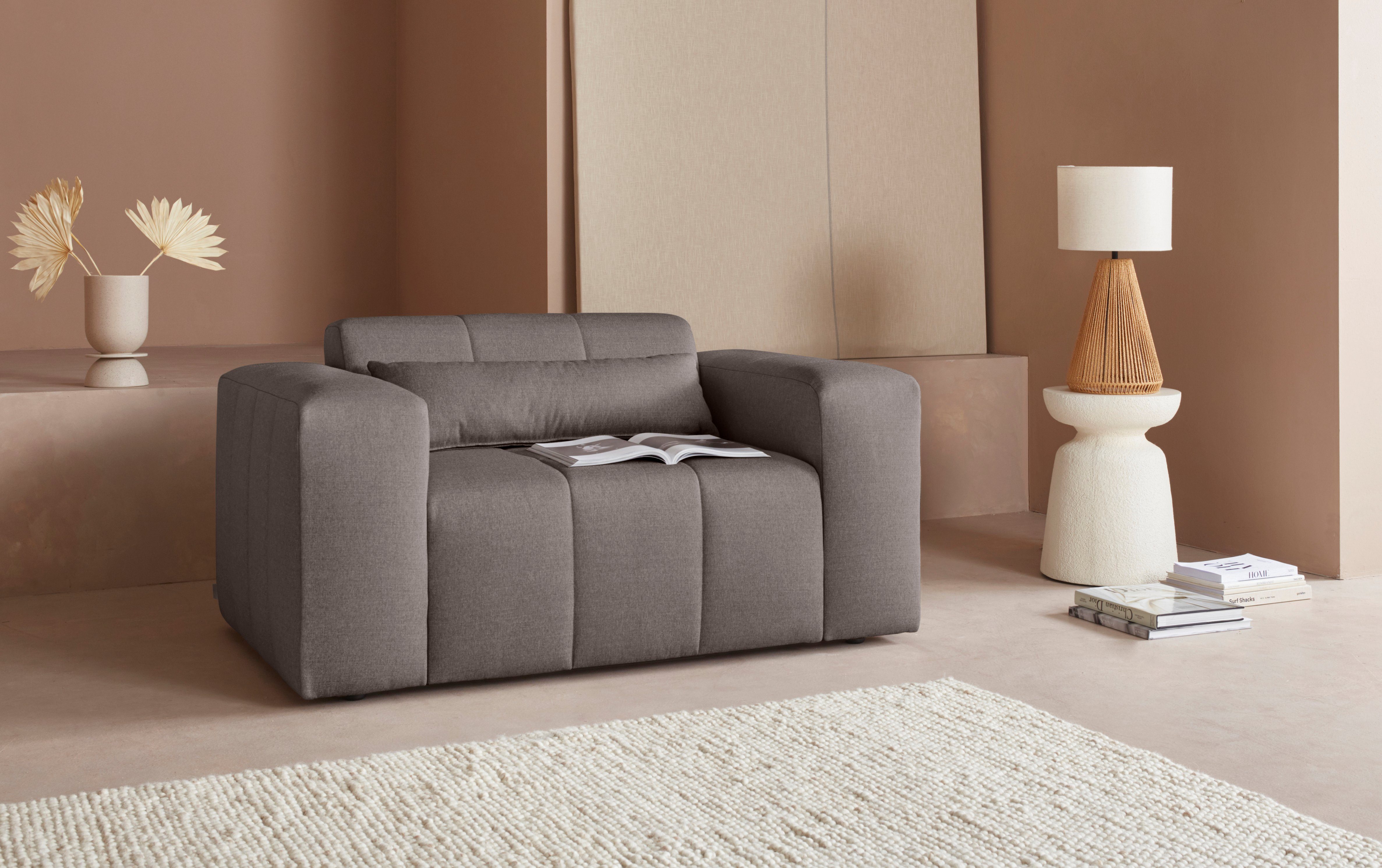 LeGer Home by Lena Gercke Loveseat Maileen Stoel passend bij de moduleserie "maileen" - apart plaatsbaar