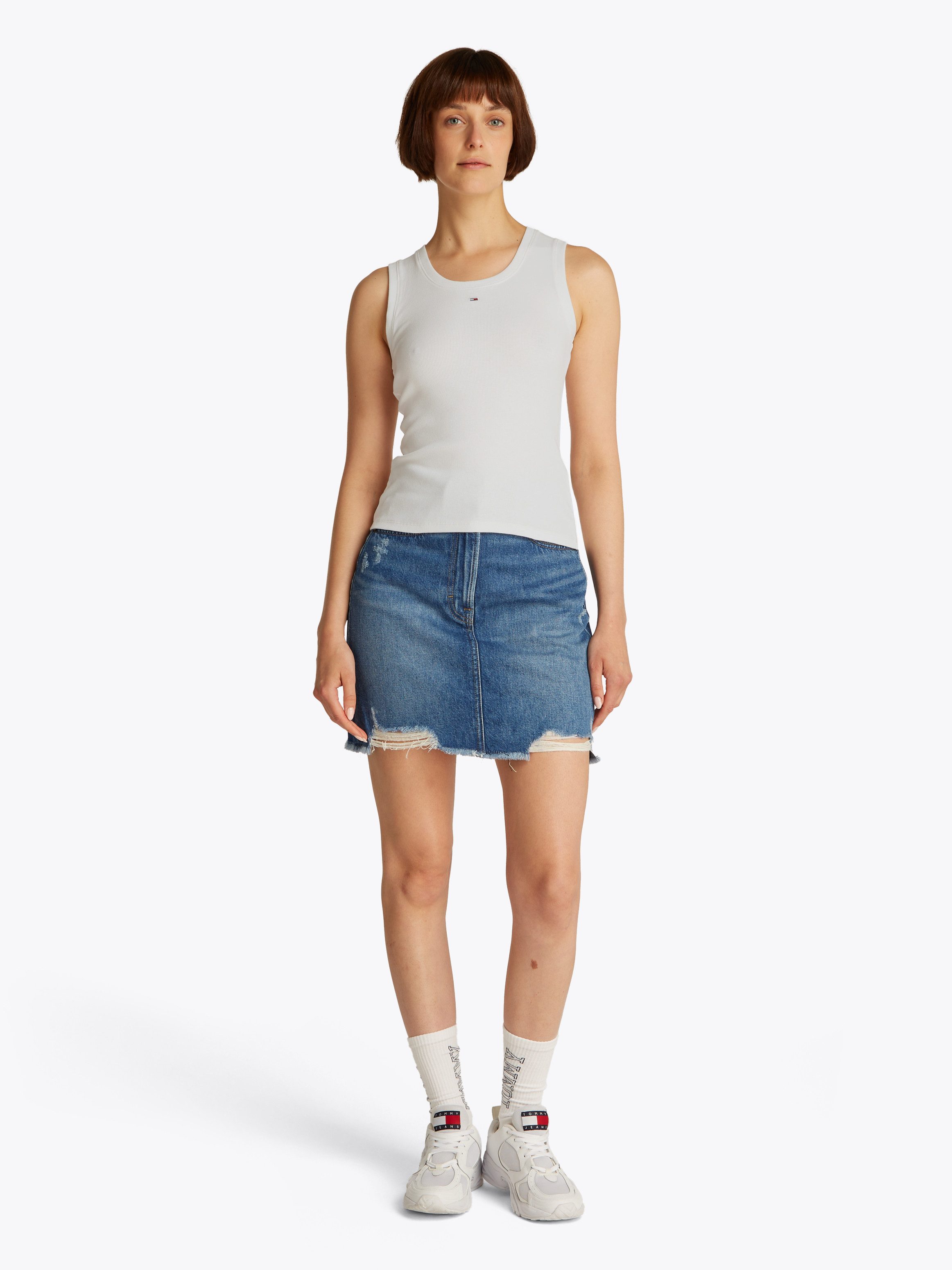 TOMMY JEANS Tanktop TJW ESSENTIAL RIB TANK EXT
