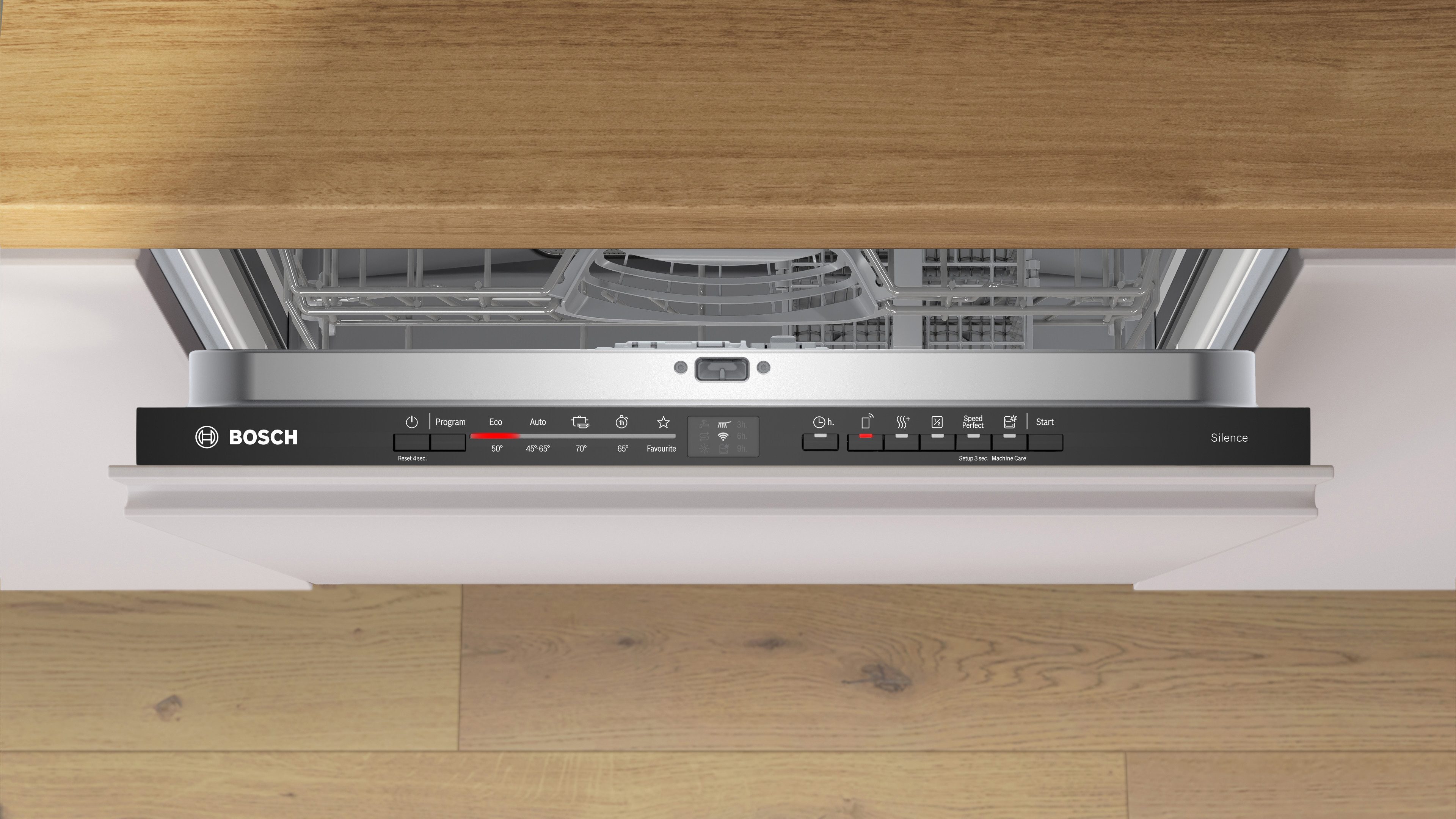 BOSCH Volledig geïntegreerde vaatwasser SMV2ITX09E, 81,5 cm x 59,8 cm