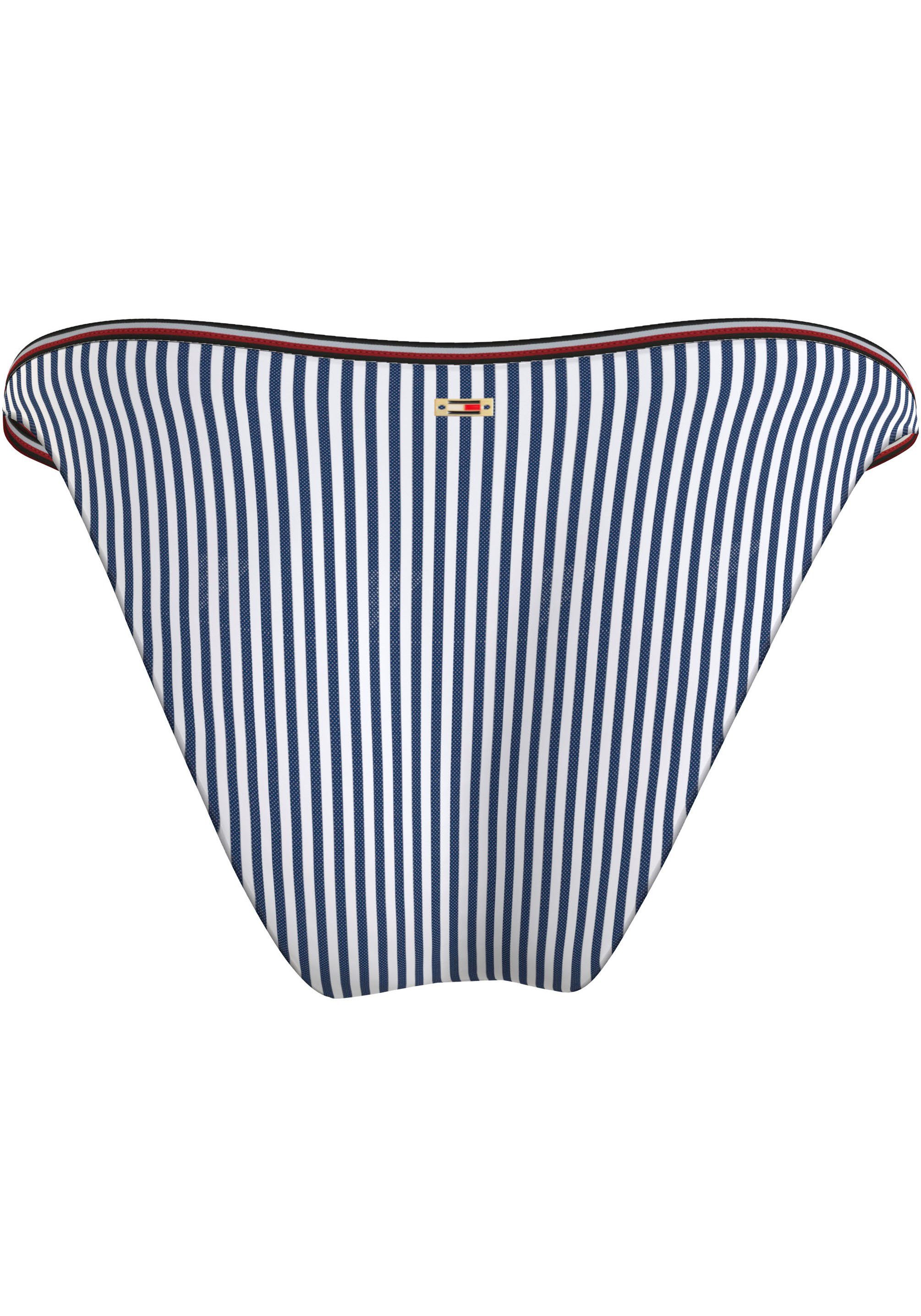 Tommy Hilfiger Swimwear Bikinibroekje STRING BIKINI PRINT met gestreept patroon