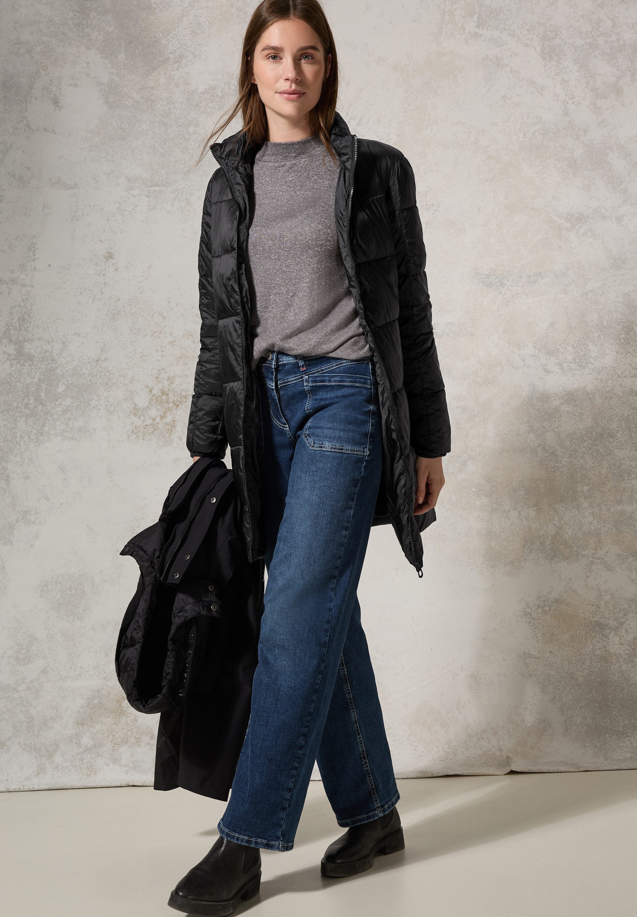 Cecil Trenchcoat met een capuchon