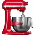 kitchenaid keukenmachine heavy duty 5ksm7591xeer met komlift. kleur: empire-rood rood