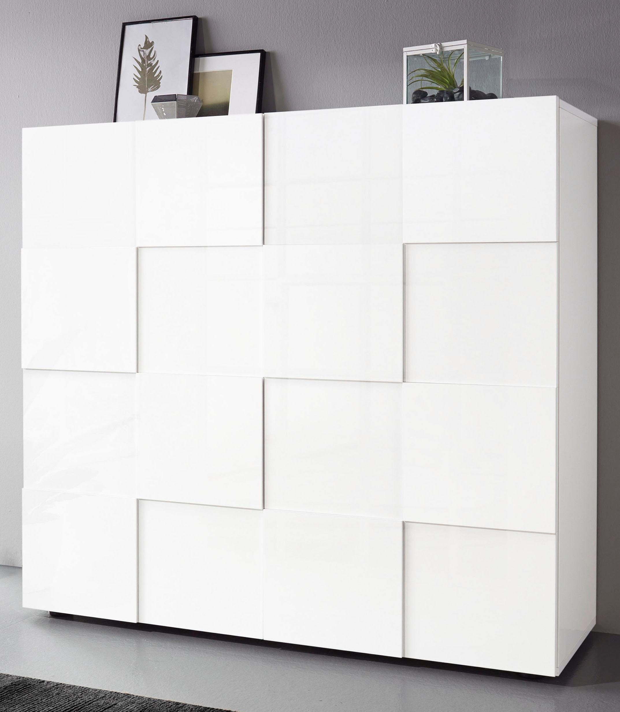 INOSIGN Highboard Dama Hoogte 111 cm, Breedte 121 cm, Commode 2 deuren, Hoge commode