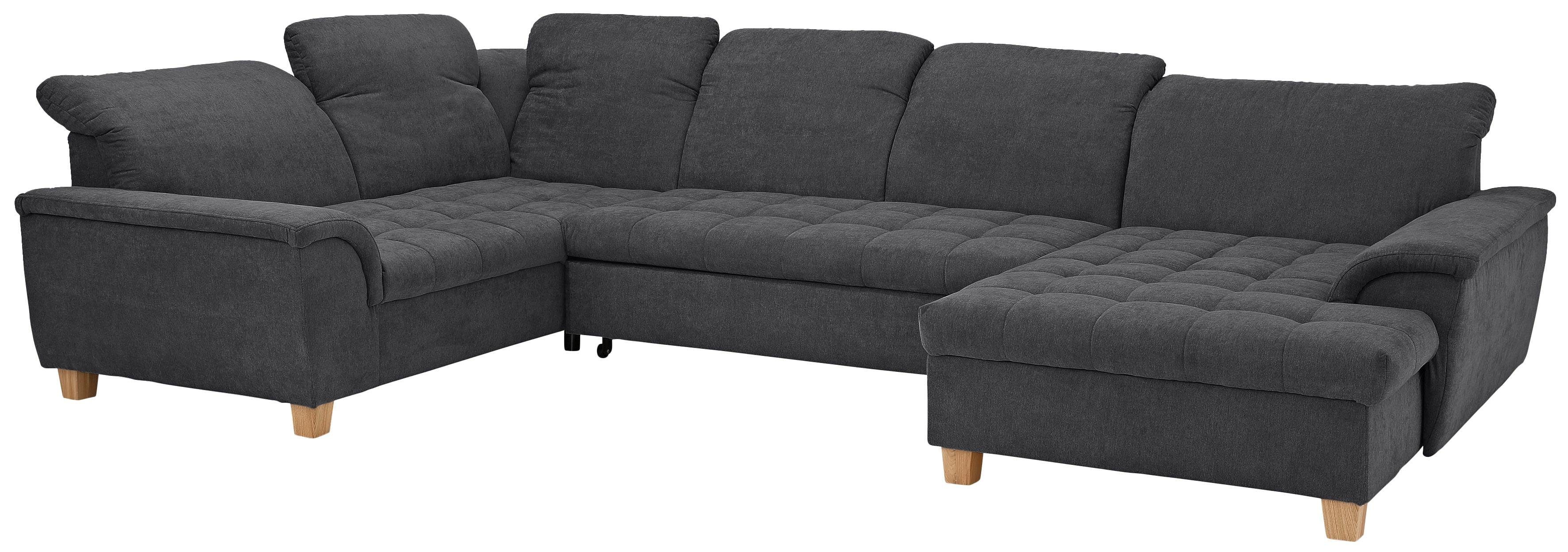 Home affaire Zithoek Lyla U-vorm naar keuze met verstelbare rugleuning en extra met bed + bedkist