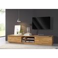 premium collection by home affaire tv-meubel breedte 200 cm bruin