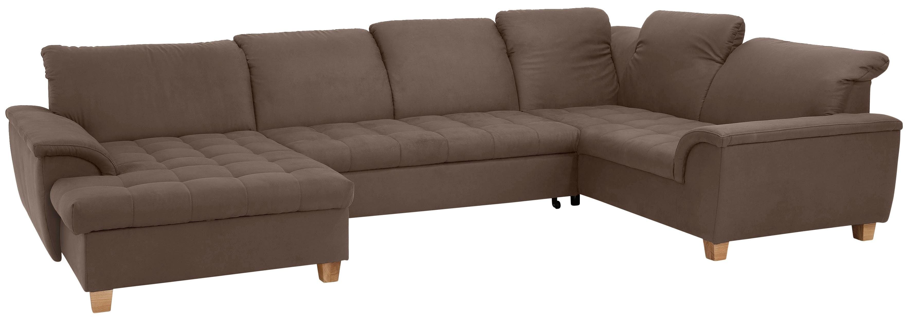 Home affaire Zithoek Lyla U-vorm naar keuze met verstelbare rugleuning en extra met bed + bedkist