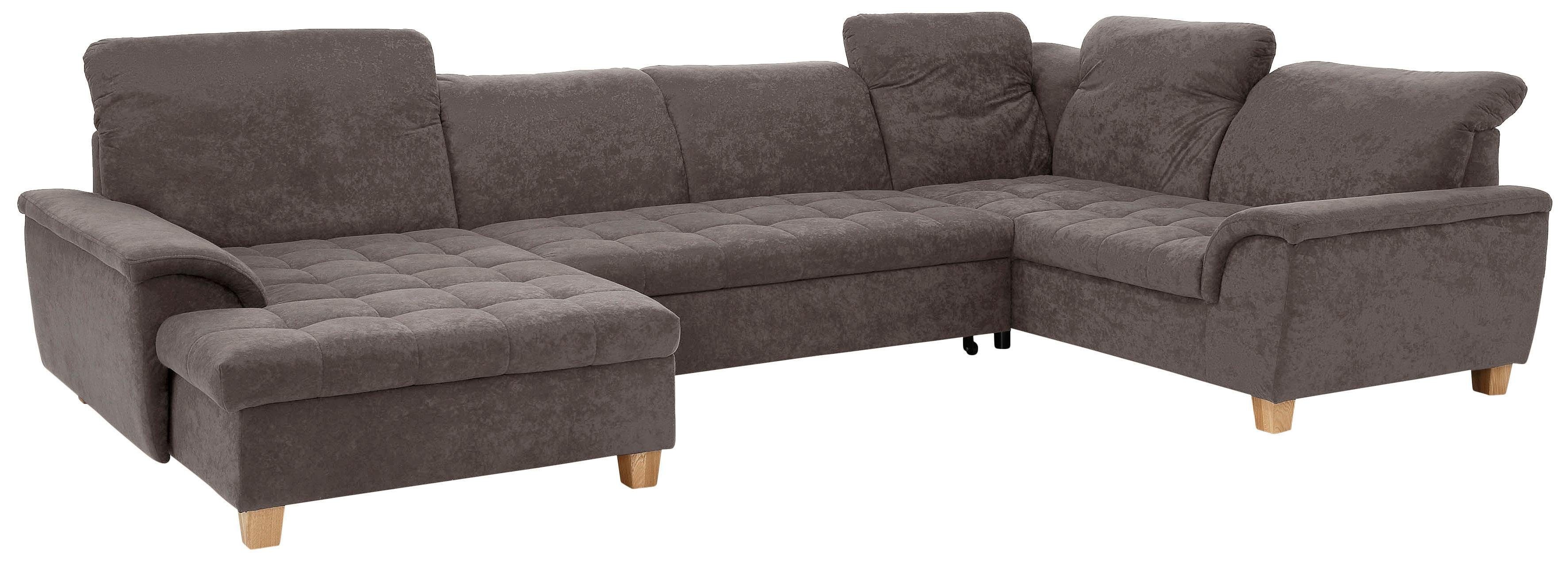 Home affaire Zithoek Lyla U-vorm naar keuze met verstelbare rugleuning en extra met bed + bedkist