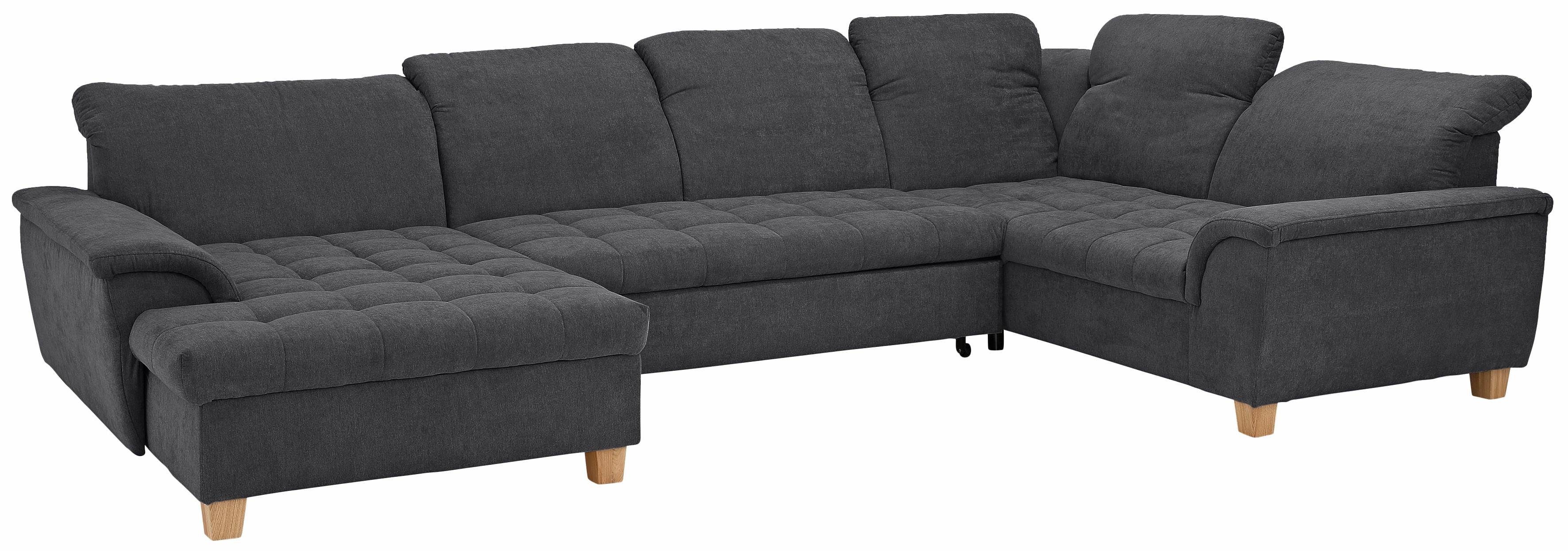 Home affaire Zithoek Lyla U-vorm naar keuze met verstelbare rugleuning en extra met bed + bedkist