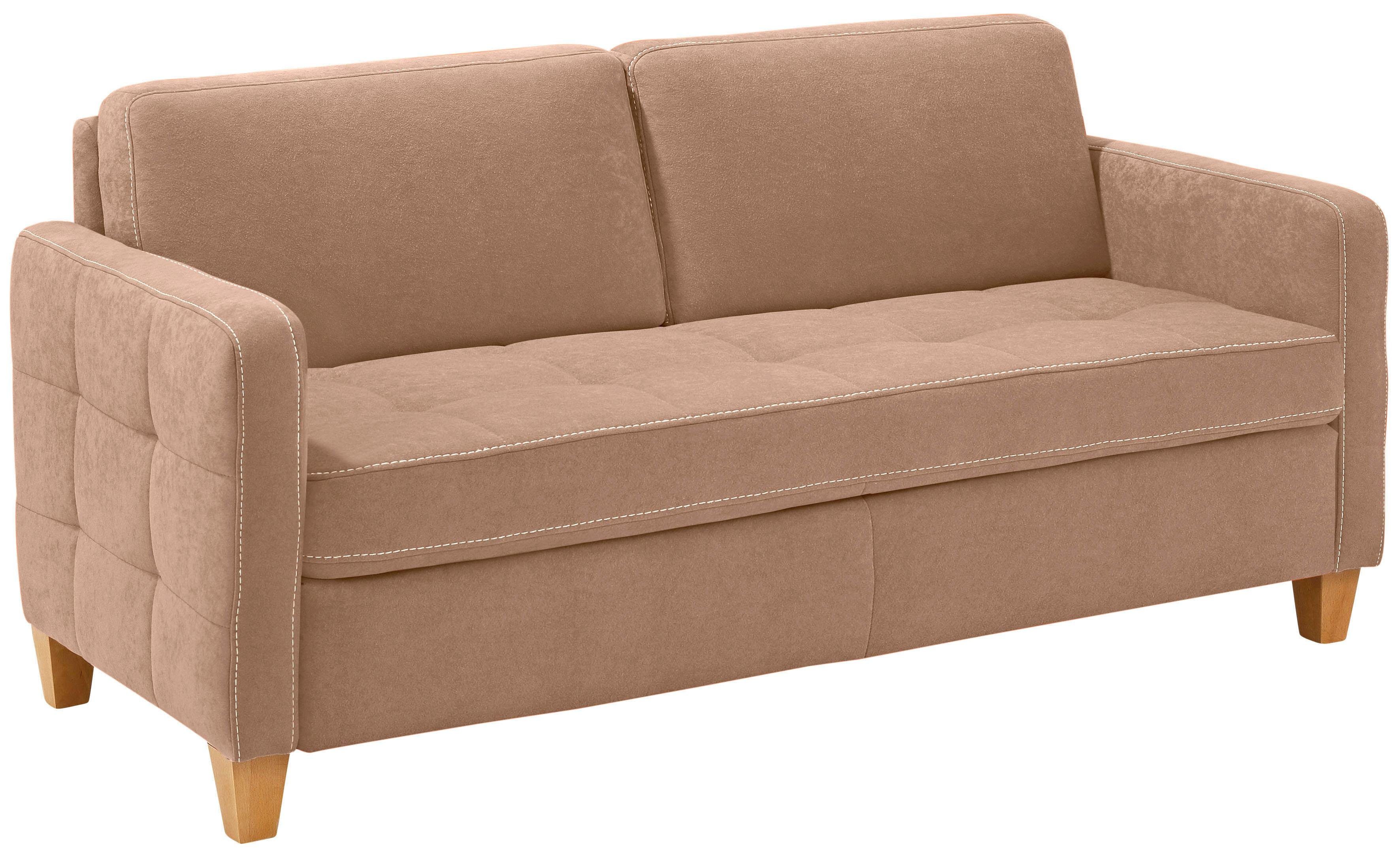 Home affaire 2,5-zitsbank Earl bruin, 2-zitsbanken, 163 cm