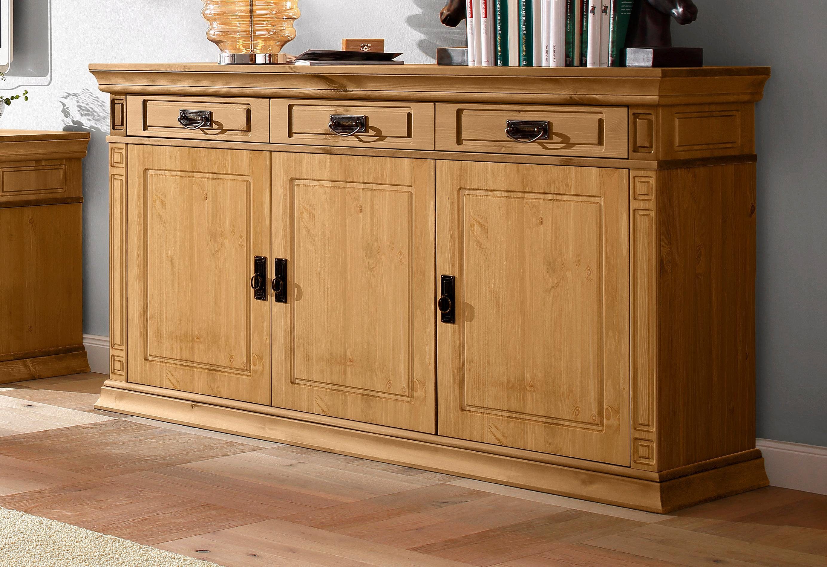 Home affaire Dressoir Vinales Commode, breedte 158 cm dressoirs beige