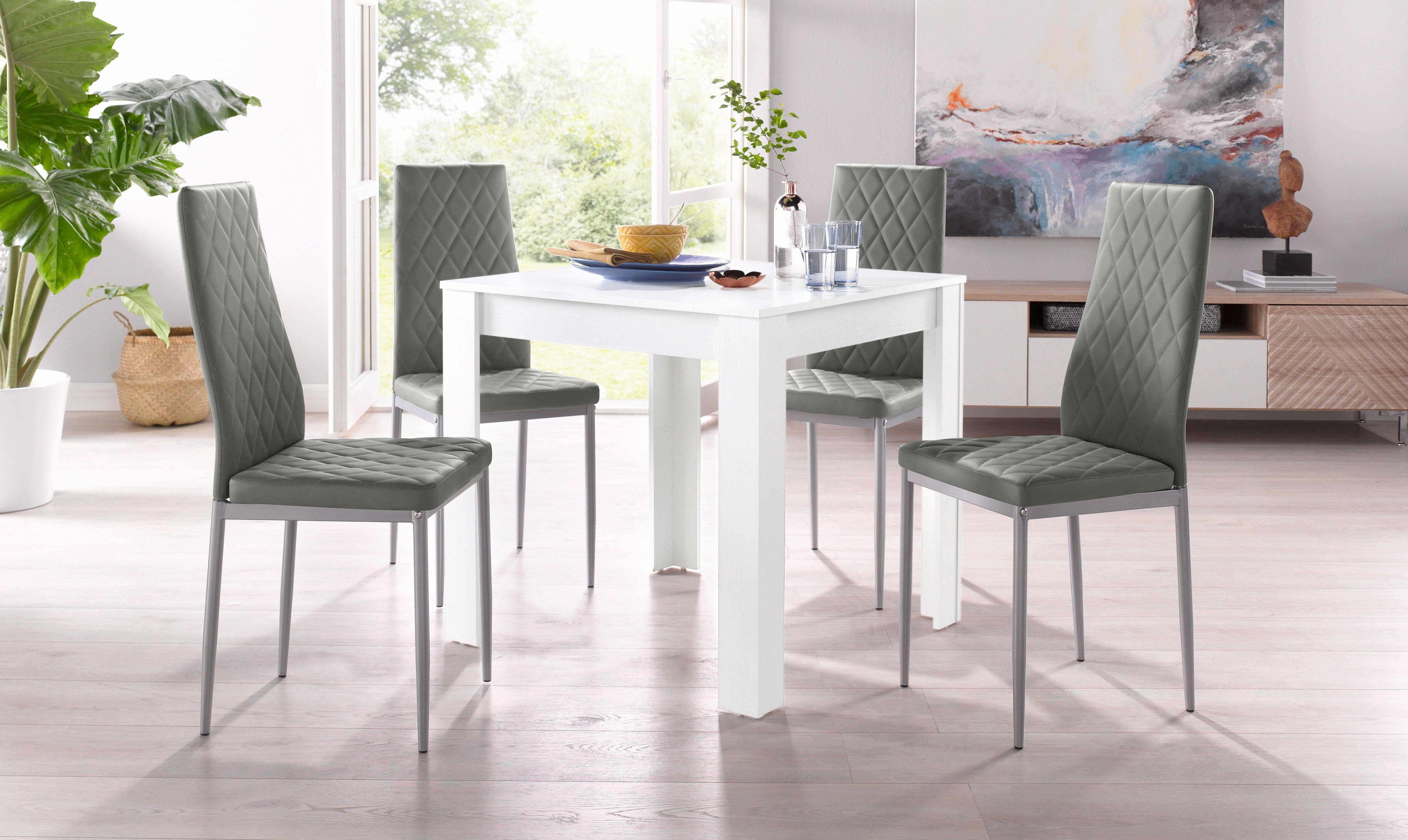 INOSIGN Eettafel Meigh, TOPSELLER! van houtmateriaal, breedte 80 cm