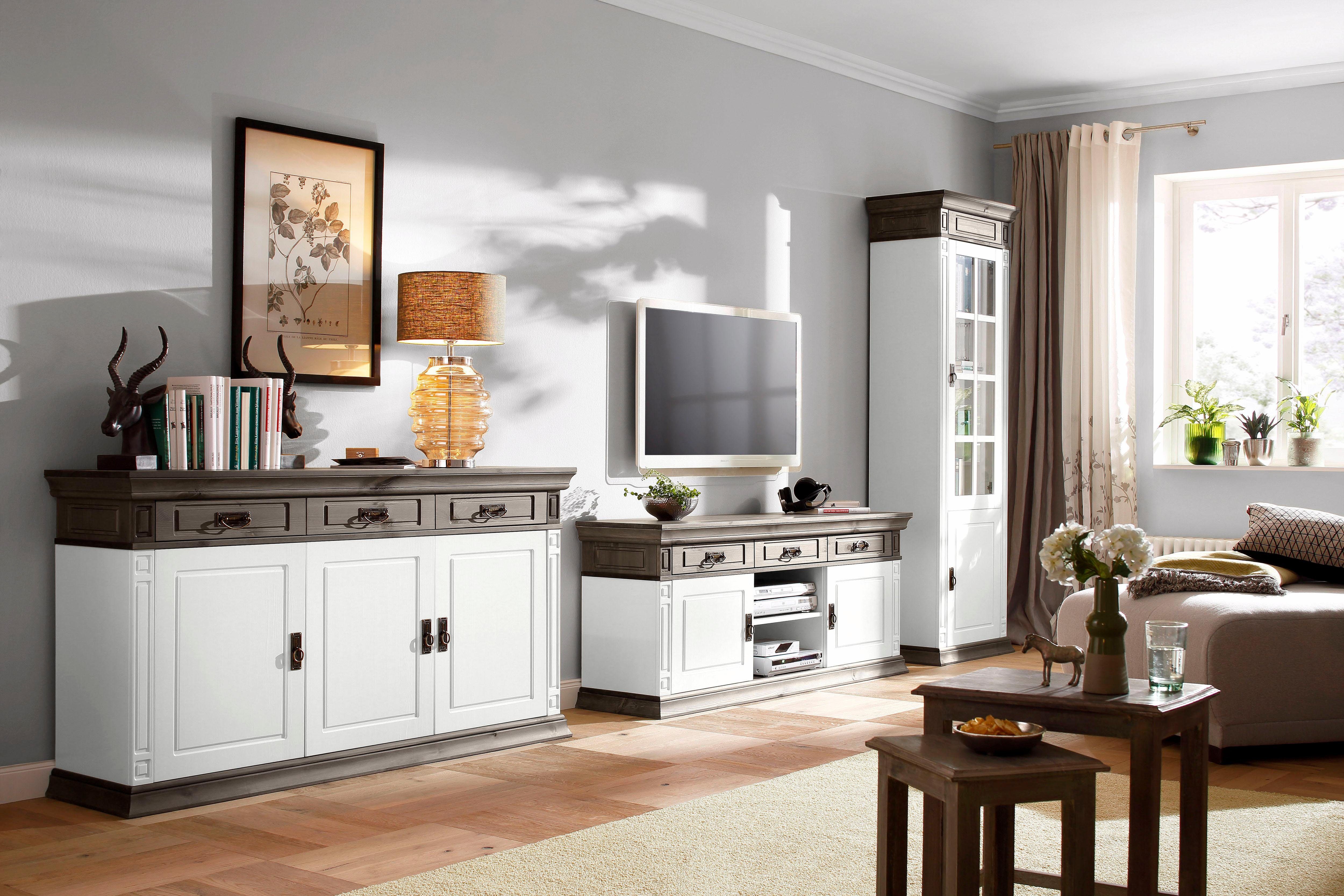 Home affaire Tv-meubel Vinales Breedte 158 cm, met 3 lades