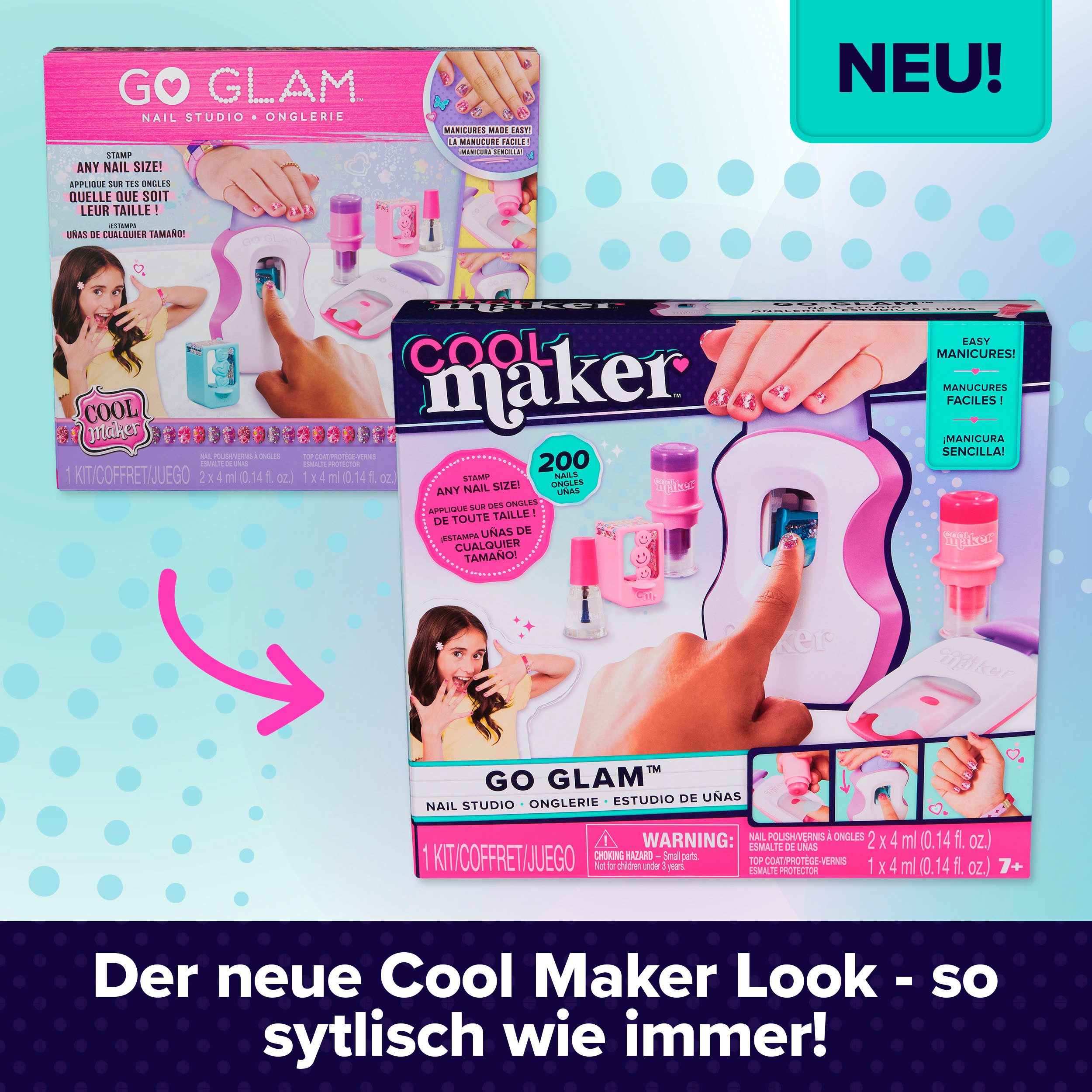 Spin Master Knutselset Cool Maker Go Glam Nagelstudio