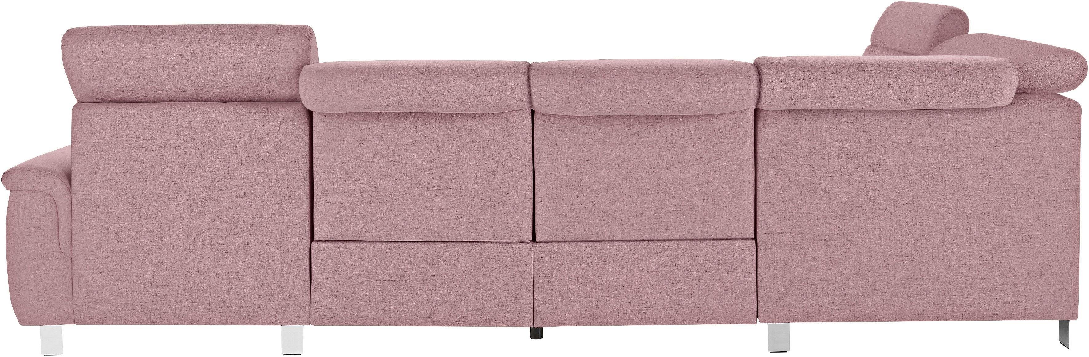 sit&more Zithoek Township U-vorm naar keuze met elektrische wallfree-functie
