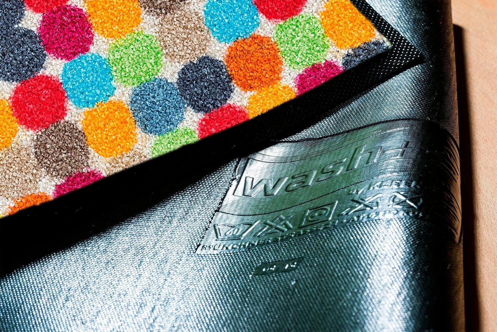 wash+dry by Kleen-Tex Mat Mikado Dots Inloopmat, antislip, wasbaar