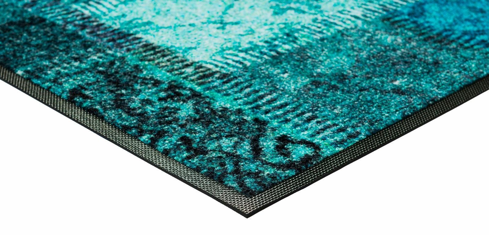 wash+dry by Kleen-Tex Mat Vintage Patches Inloopmat, modern patchworkdesign, antislip, wasbaar