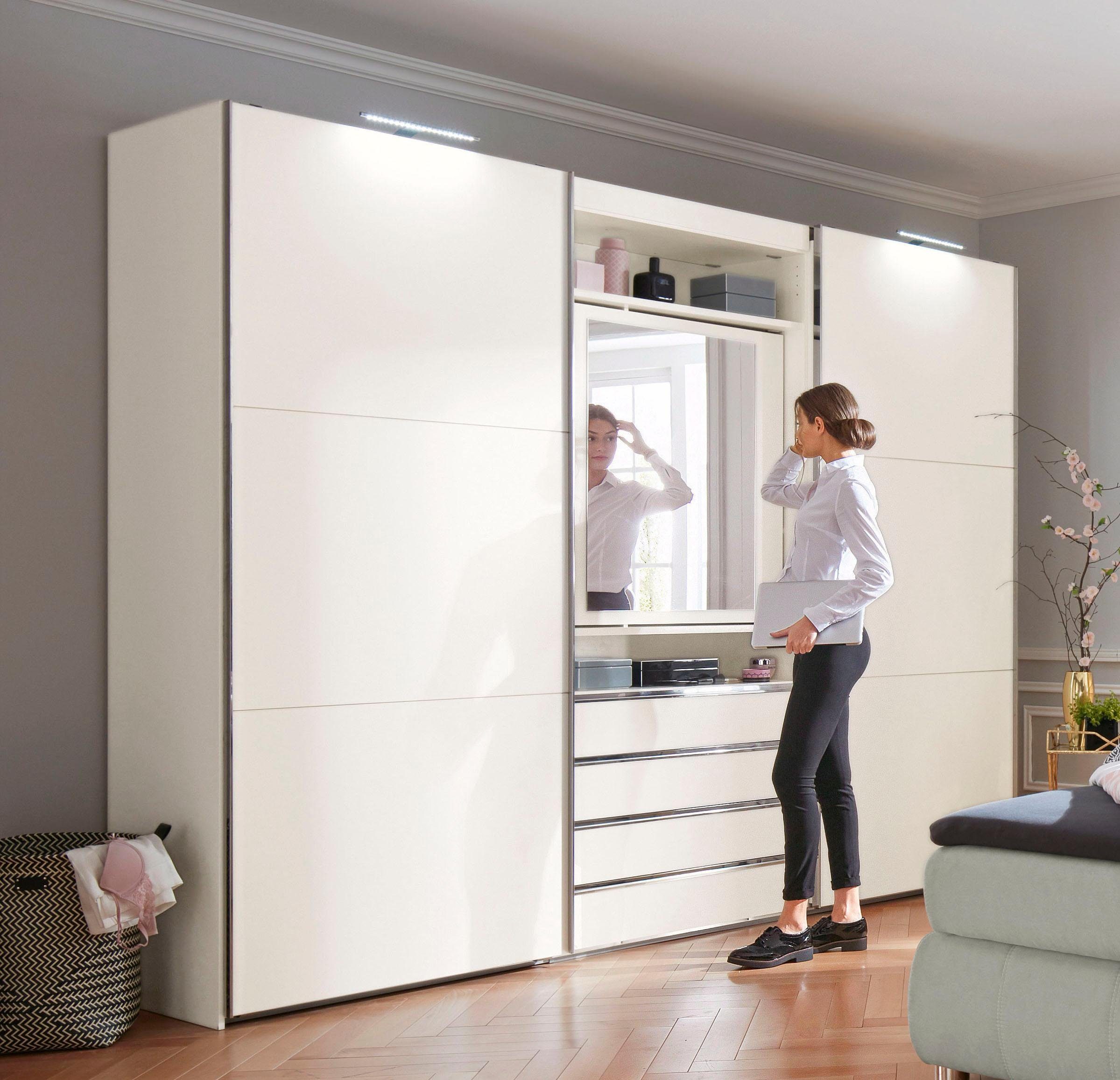 Wimex Schuifdeurkast Magic by fresh to go met draaibare spiegeldeur