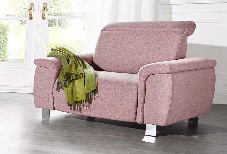 sit&more Fauteuil Township naar keuze met elektrische wallfree-functie fauteuils roze