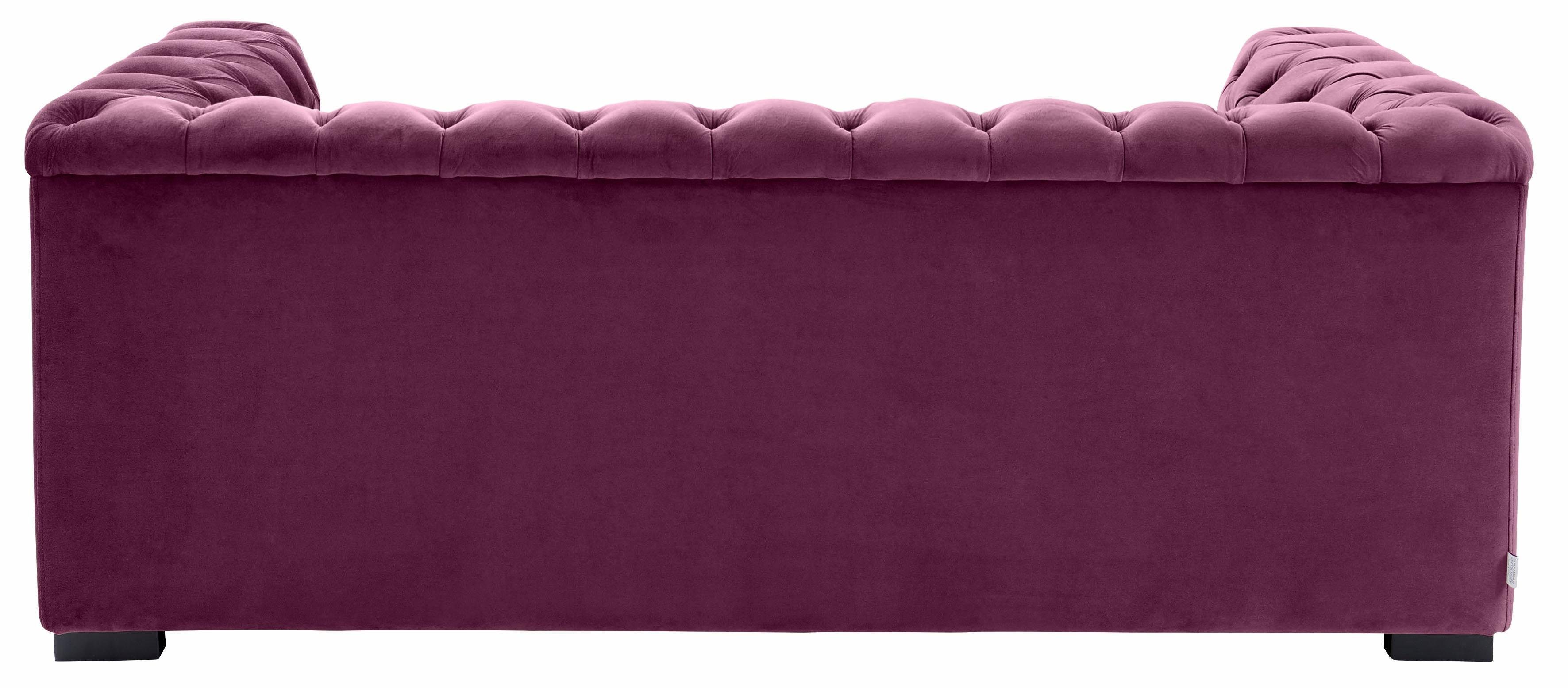 Guido Maria Kretschmer Home&Living Chesterfield-bank Kalina met klassieke chesterfield-capitonnage