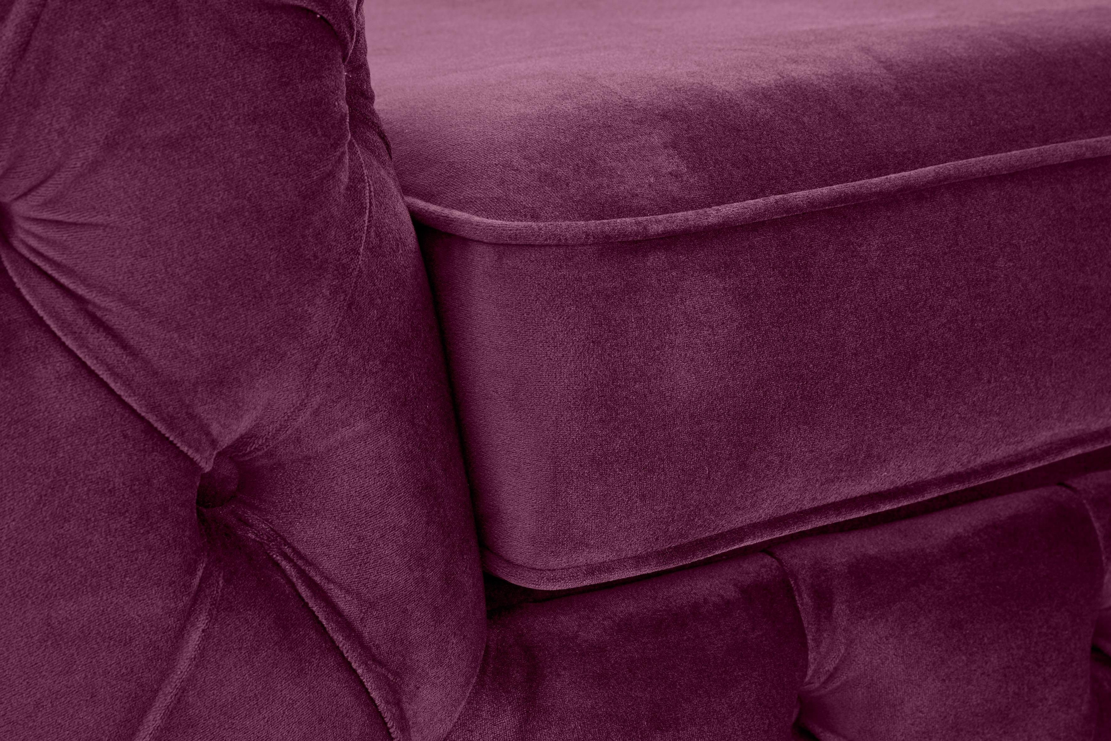 Guido Maria Kretschmer Home&Living Chesterfield-bank Kalina met klassieke chesterfield-capitonnage