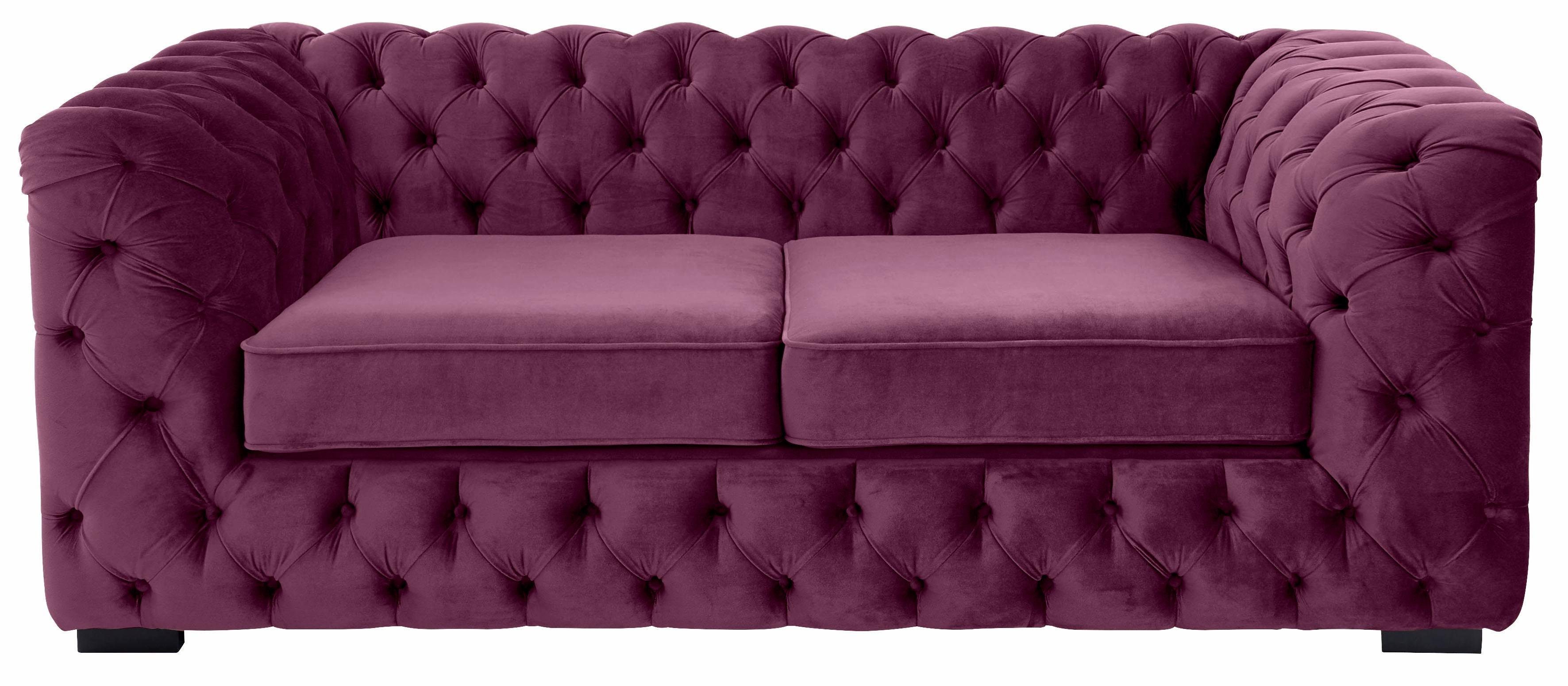 Guido Maria Kretschmer Home&Living Chesterfield-bank Kalina met klassieke chesterfield-capitonnage
