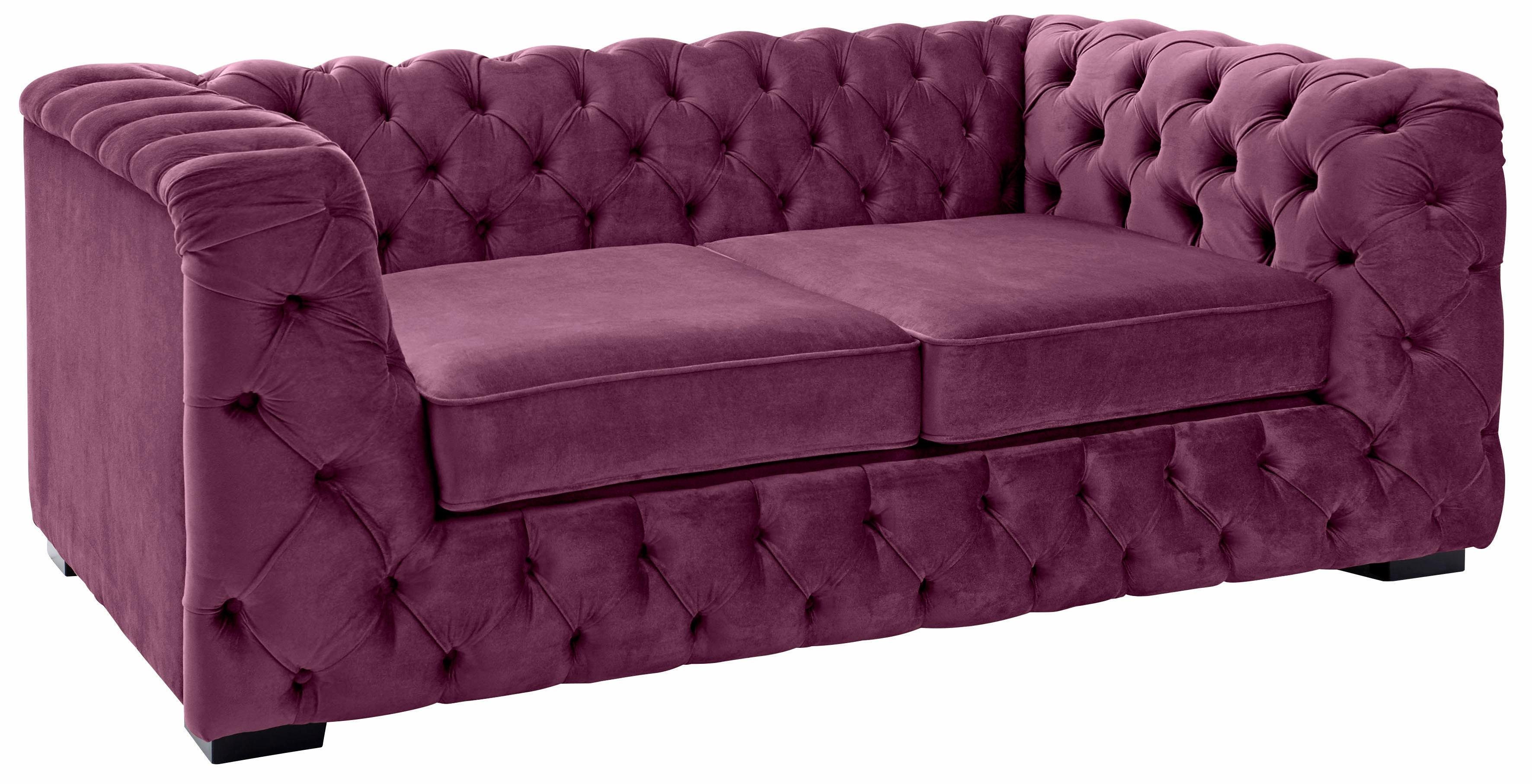 Guido Maria Kretschmer Home&Living Chesterfield-bank Kalina met klassieke chesterfield-capitonnage