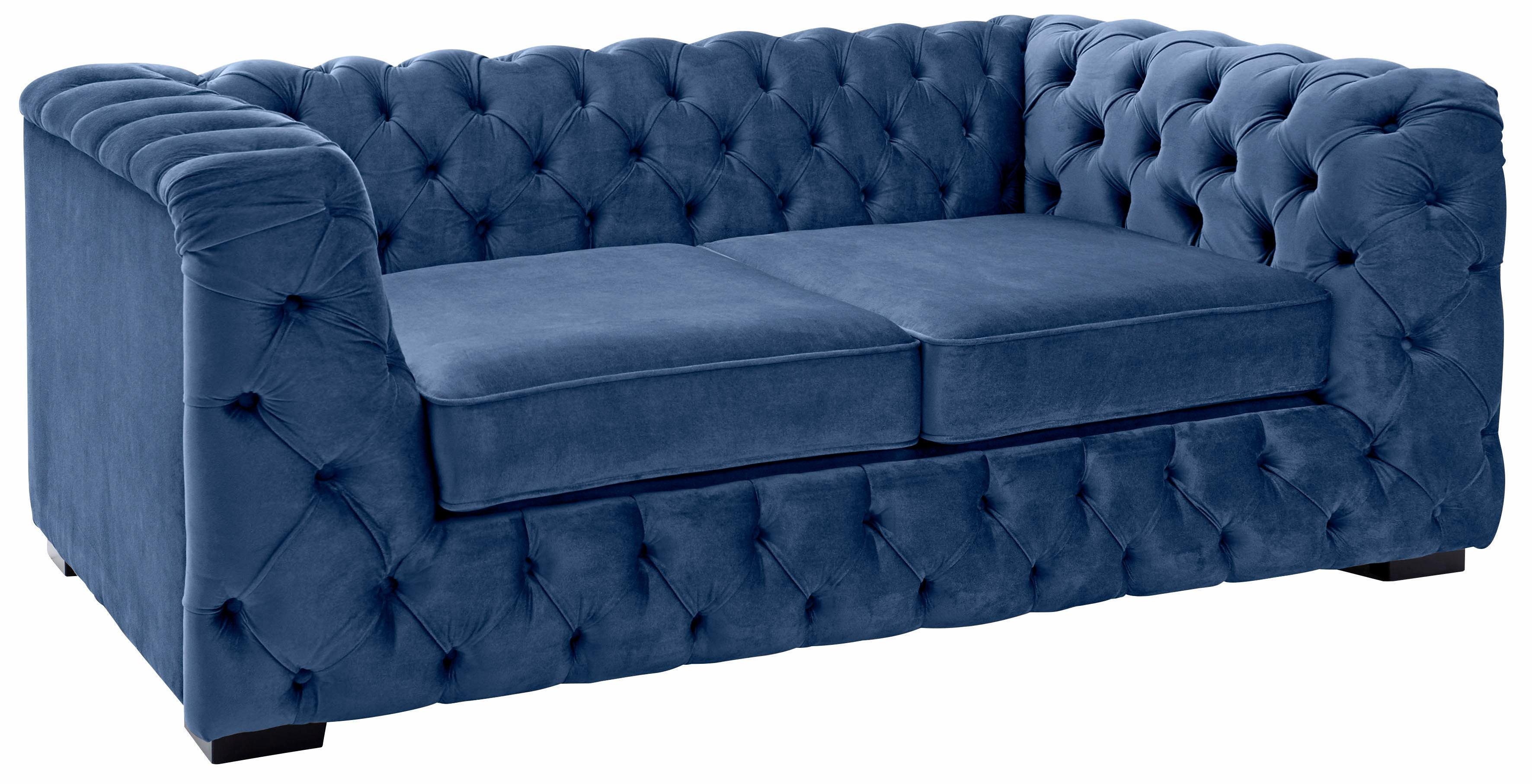 Guido Maria Kretschmer Home&Living Chesterfield-bank Kalina met klassieke chesterfield-capitonnage