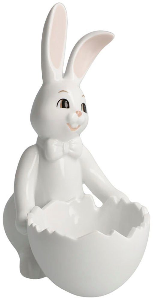 Goebel Paashaas Figuur Haas met schaal Sneeuwwitje - Schattige Jongeman (1 stuk)
