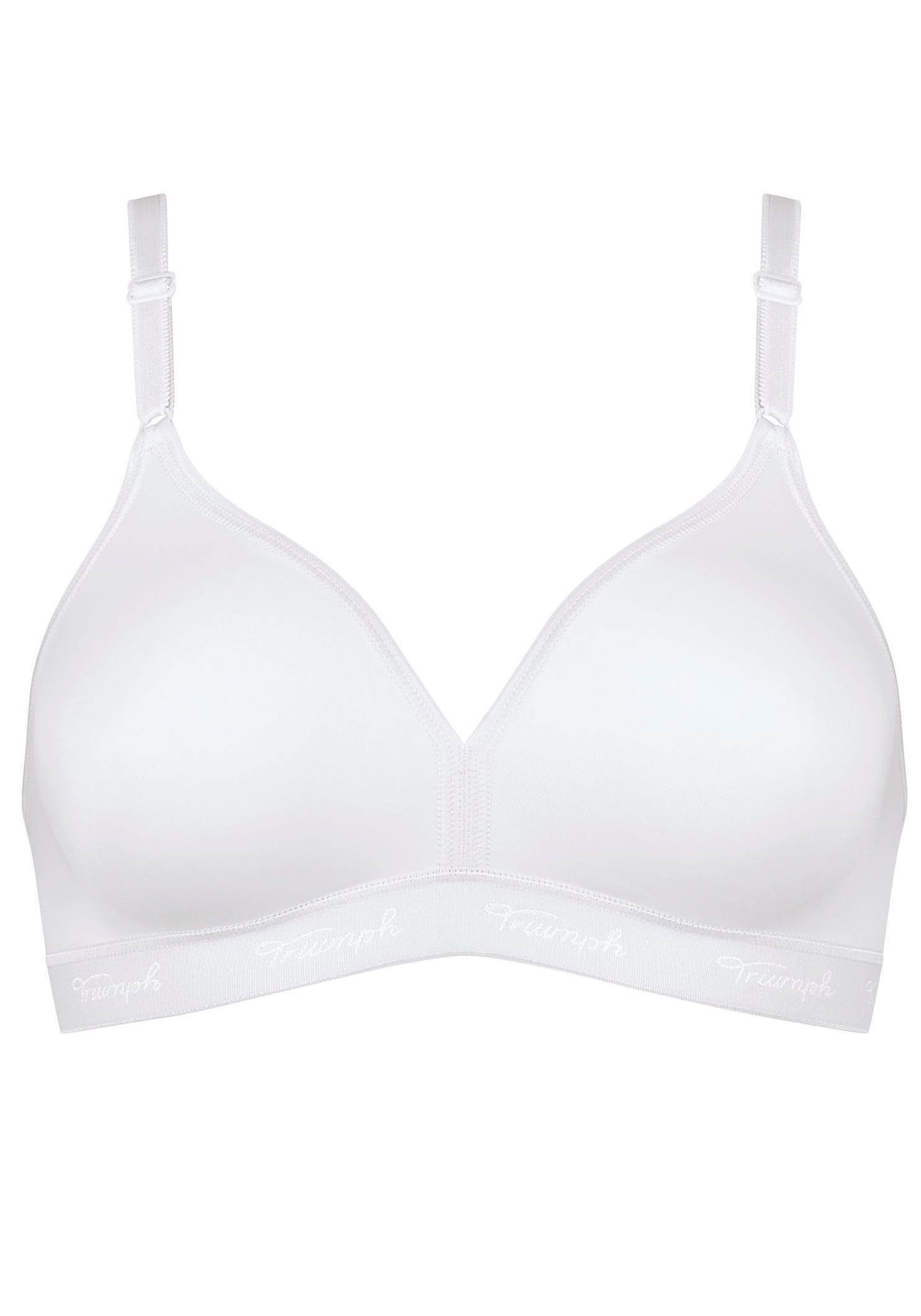 Triumph Bh zonder beugels Microfun N Cup B-D, Basic lingerie