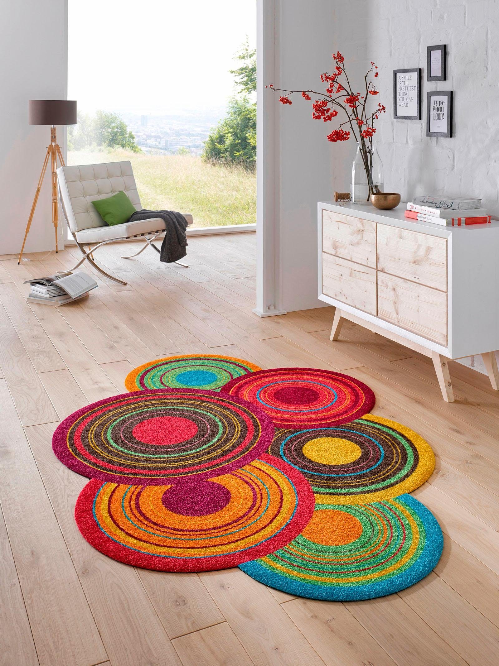 wash+dry by Kleen-Tex Vloerkleed Cosmic Colours antislip, wasbaar, woonkamer