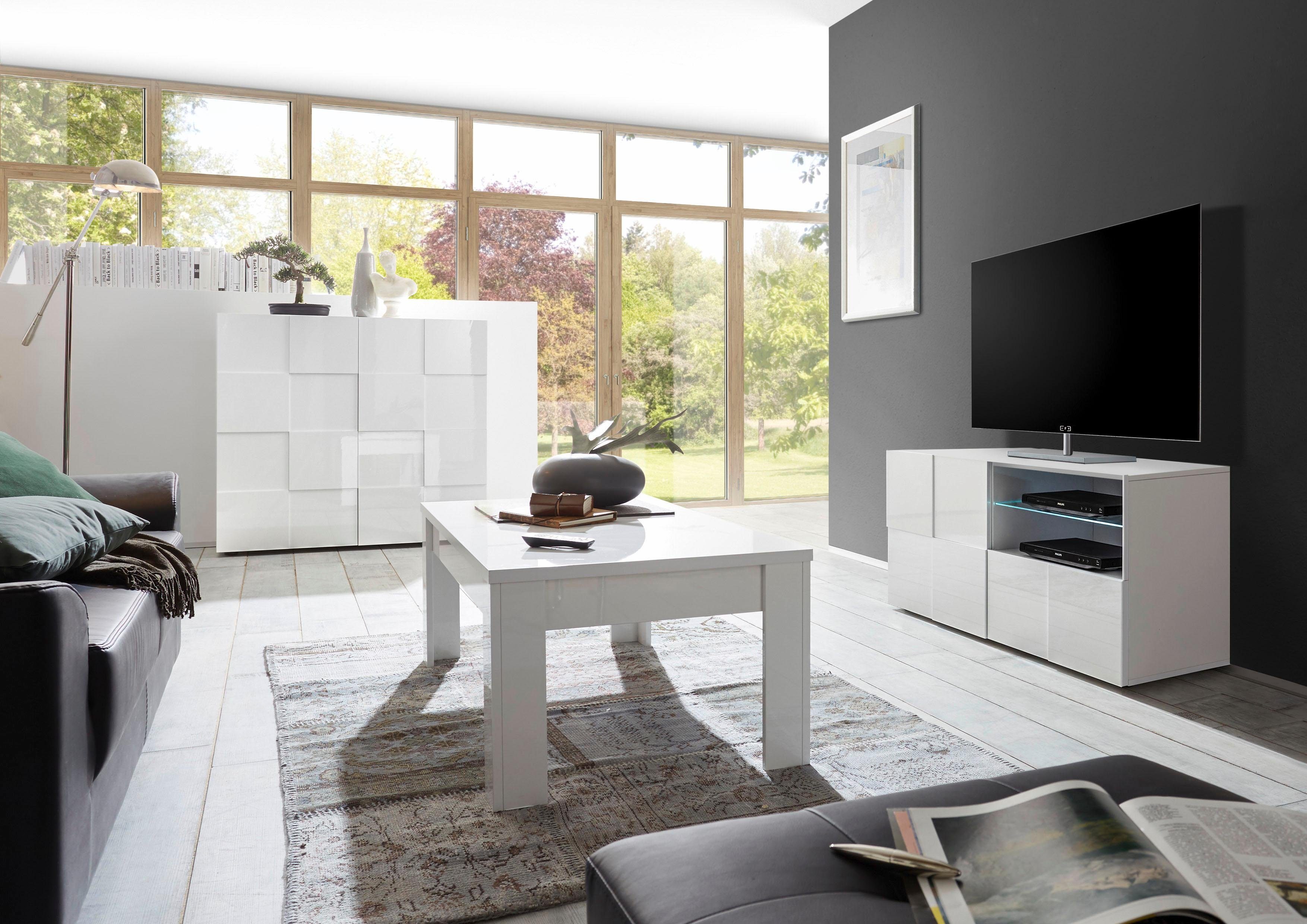 INOSIGN Highboard Dama Hoogte 111 cm, Breedte 121 cm, Commode 2 deuren, Hoge commode