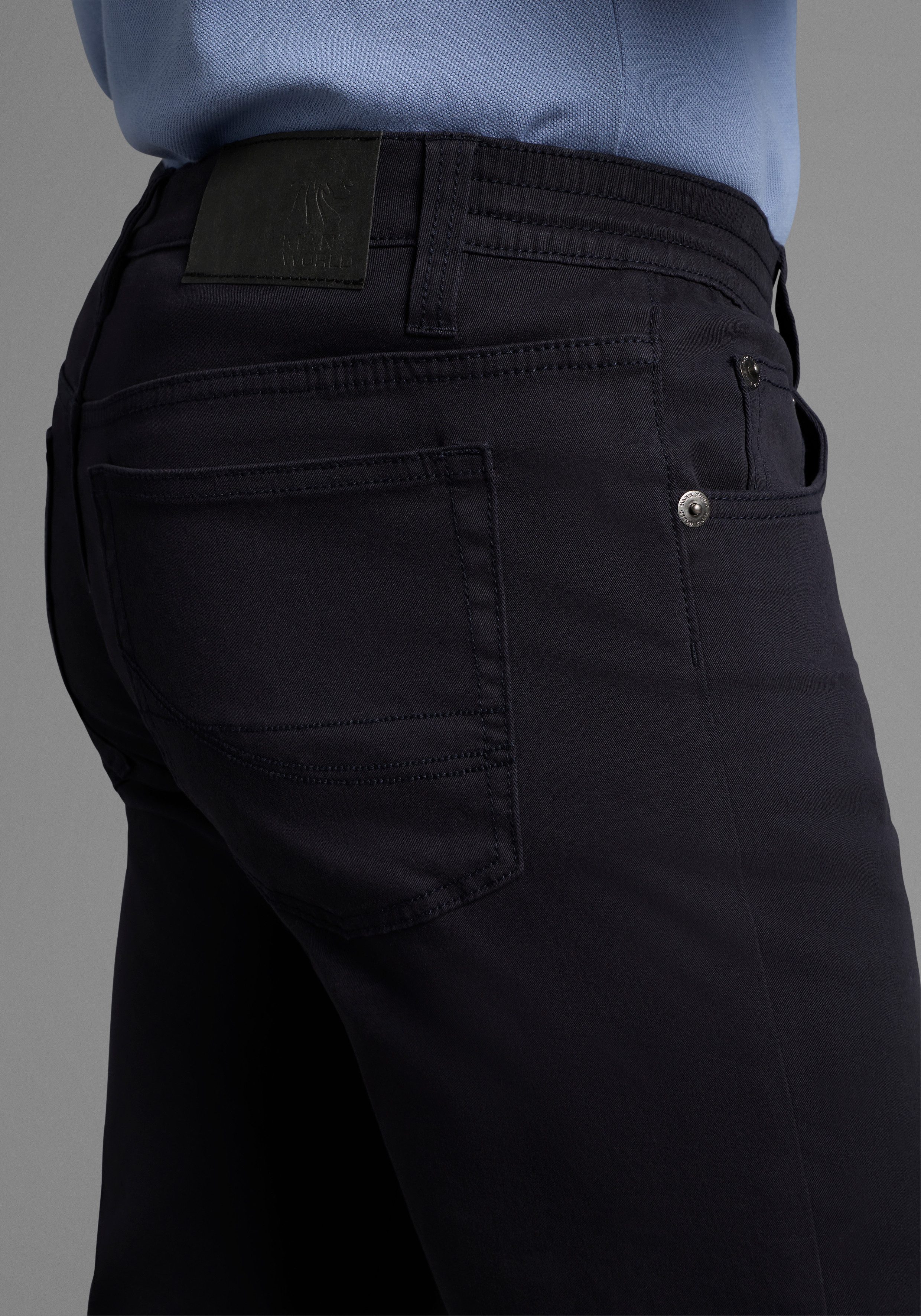 Man's World Five-pocketsbroek Stretchbroek met een elastische band