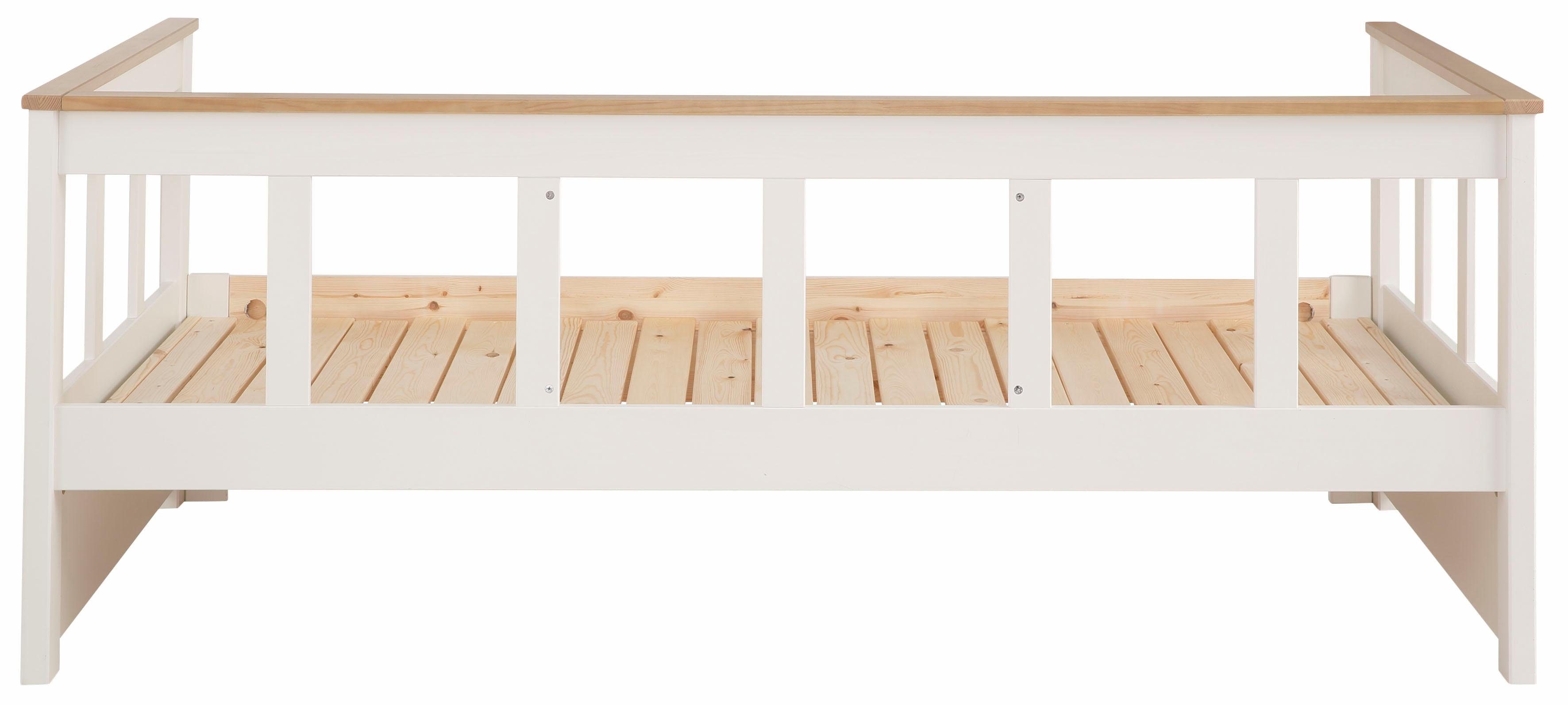 Home affaire Slaapbank "AIRA" kinderbed, logeerbed, scandi-design, lade optioneel met uittrekbare slaapruimte, ideaal voor de jeugd- of logeerkamer
