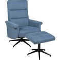 duo collection relaxfauteuil blauw