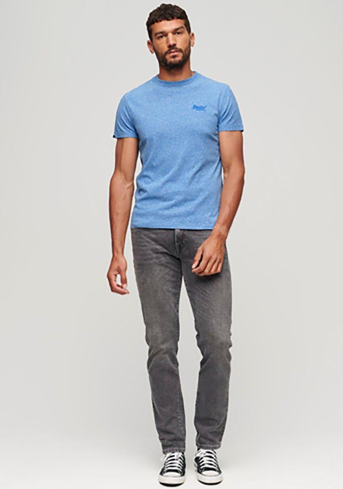 Superdry Shirt met ronde hals ESSENTIAL LOGO EMB TEE