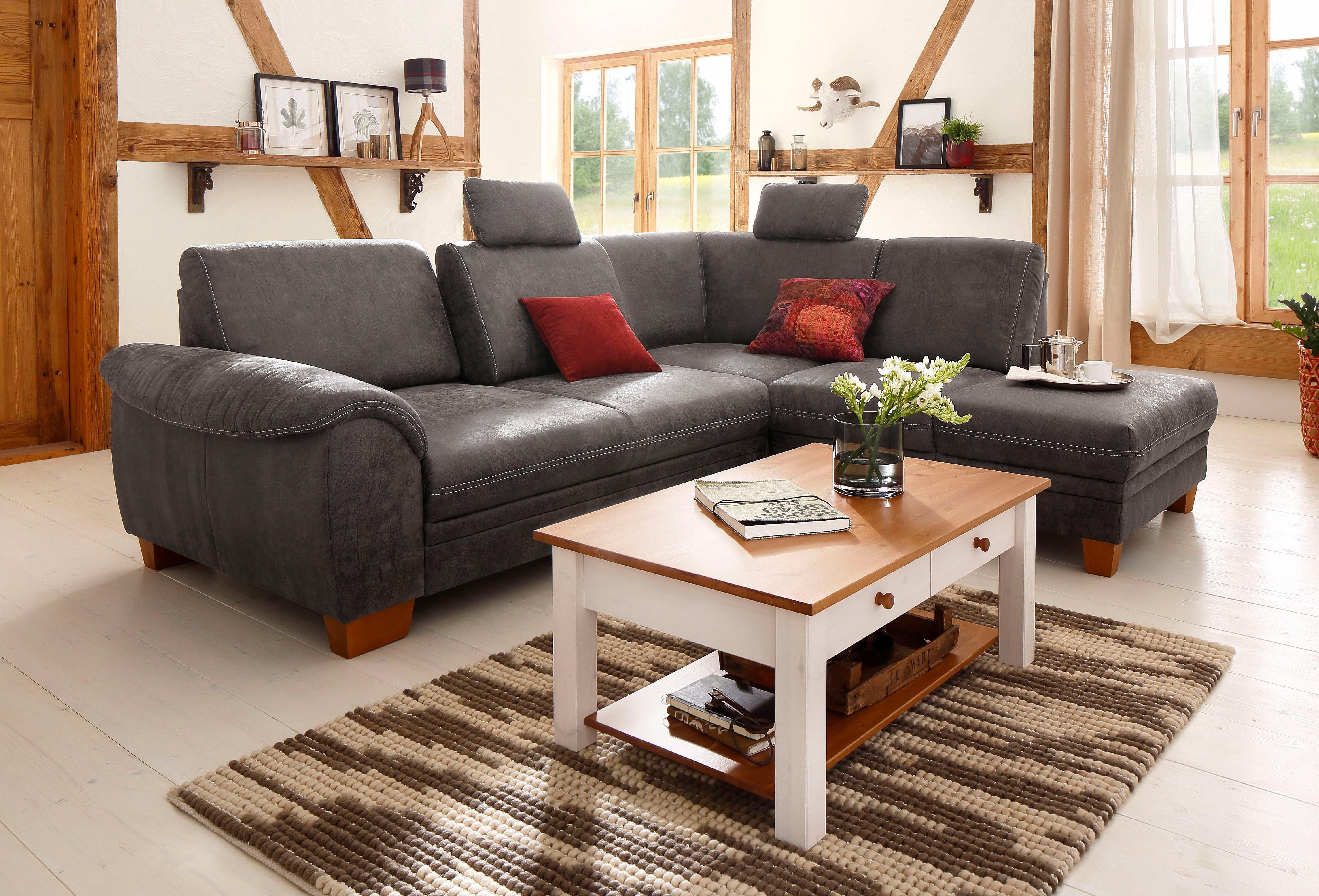 Home affaire Salontafel Chicago, TOPSELLER! in twee maten, landhuisstijl, extra opbergruimte
