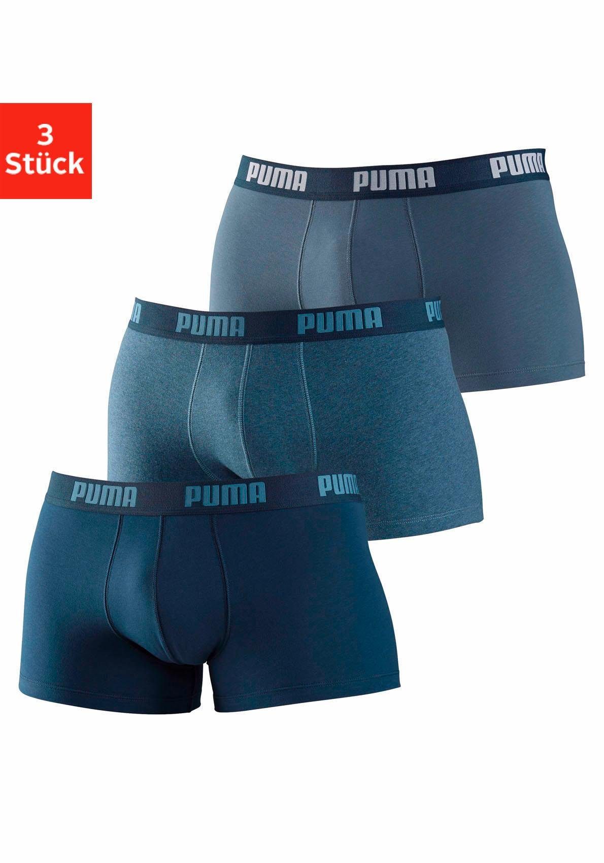 PUMA Hipster met opvallende logo-tailleband (3 stuks)