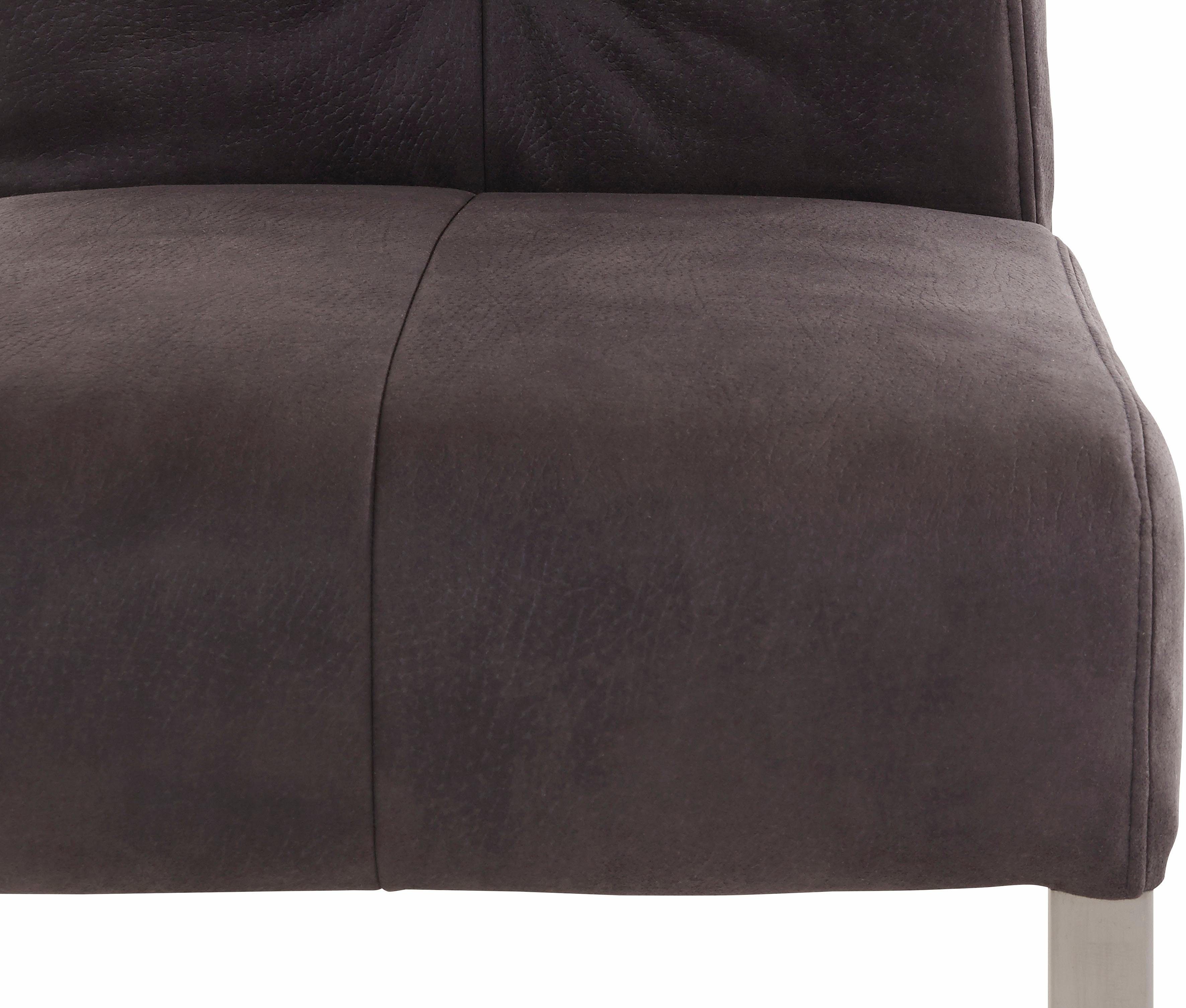 MCA furniture Eetkamerstoel Salva sledestoel 1 met pocketvering, belastbaar tot max. 120 kg (2 stuks)