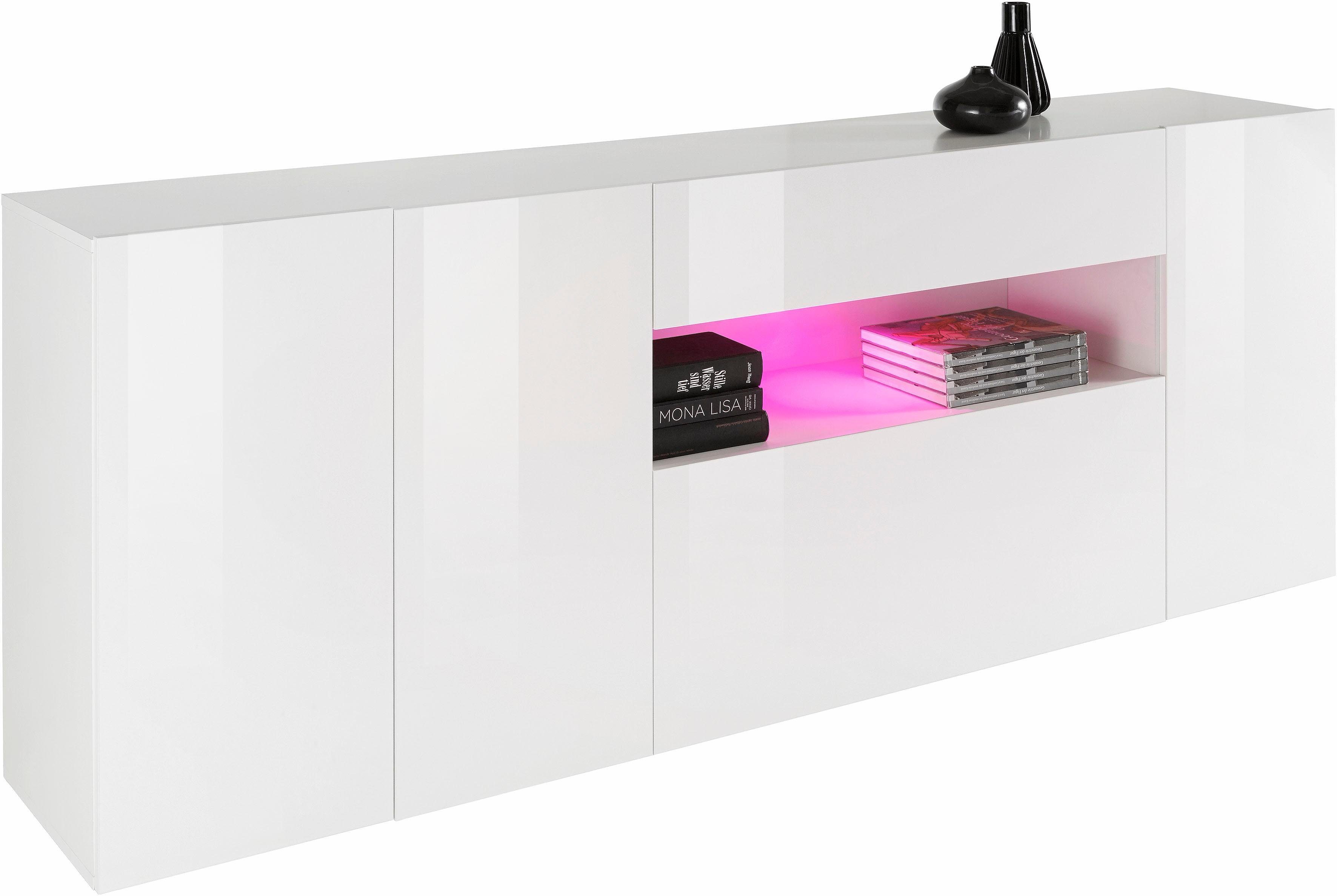 INOSIGN Dressoir Breedte 220 cm, zonder verlichting