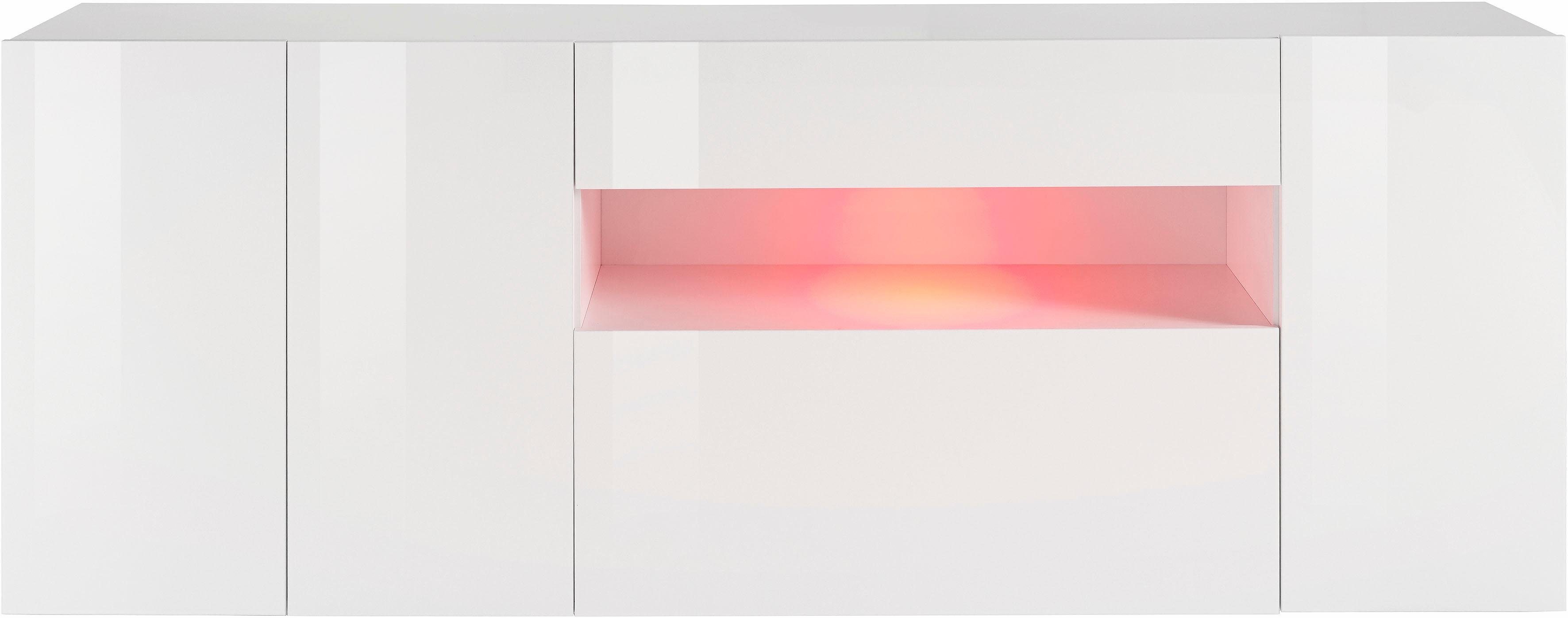 INOSIGN Dressoir Breedte 220 cm, zonder verlichting