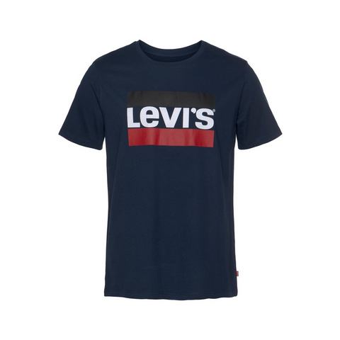 Levi's®-t-shirt Sportswear Logo Graphic in blauw
