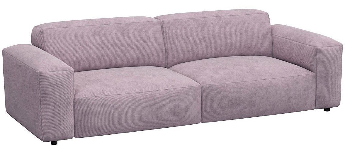 FLEXLUX 3-zitsbank Lucera bank, super comfortabel door hoogwaardige zitopbouw met koudschuim