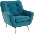 exxpo - sofa fashion fauteuil blauw